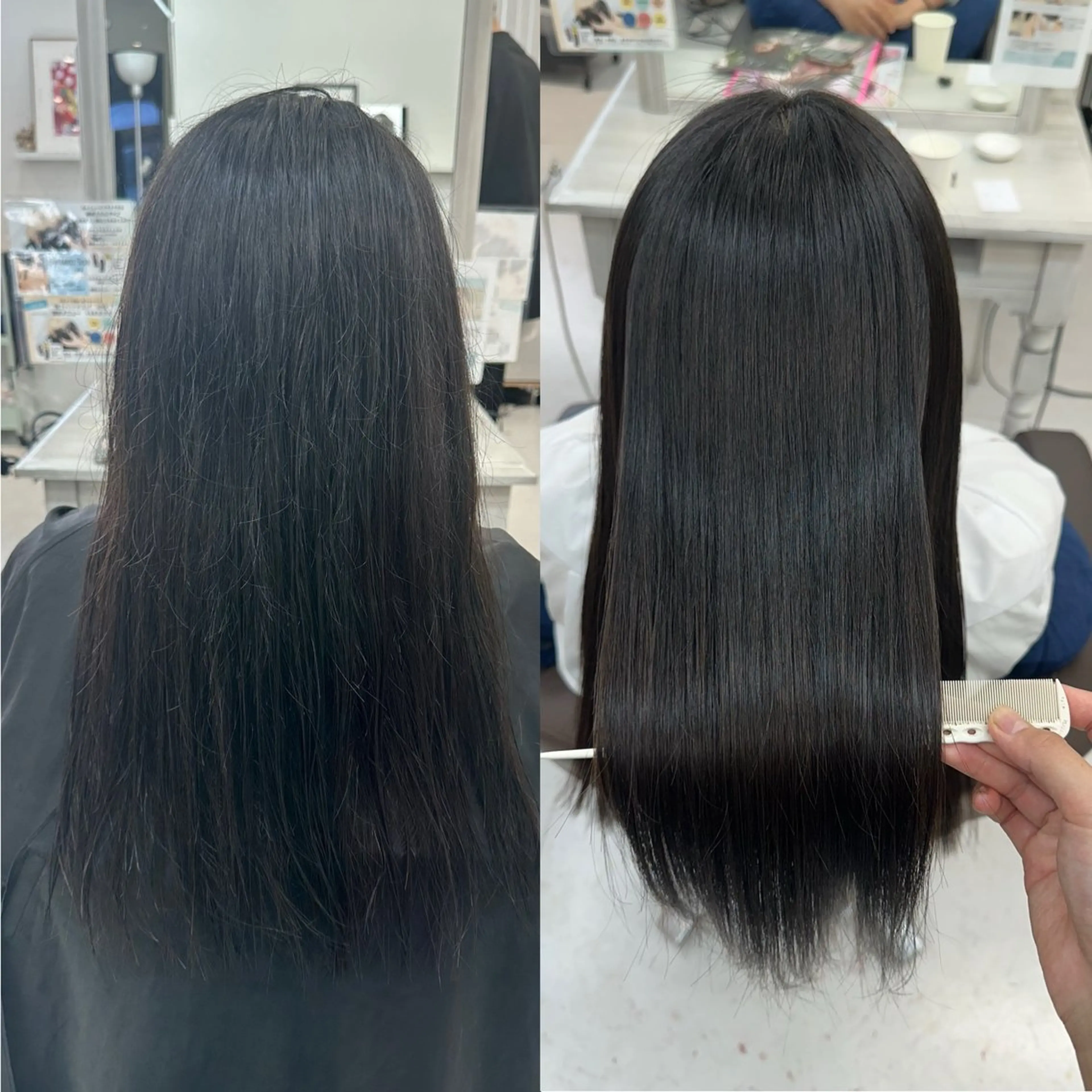 ロング 髪質改善 山崎結菜 髪質改善💎のヘアスタイル