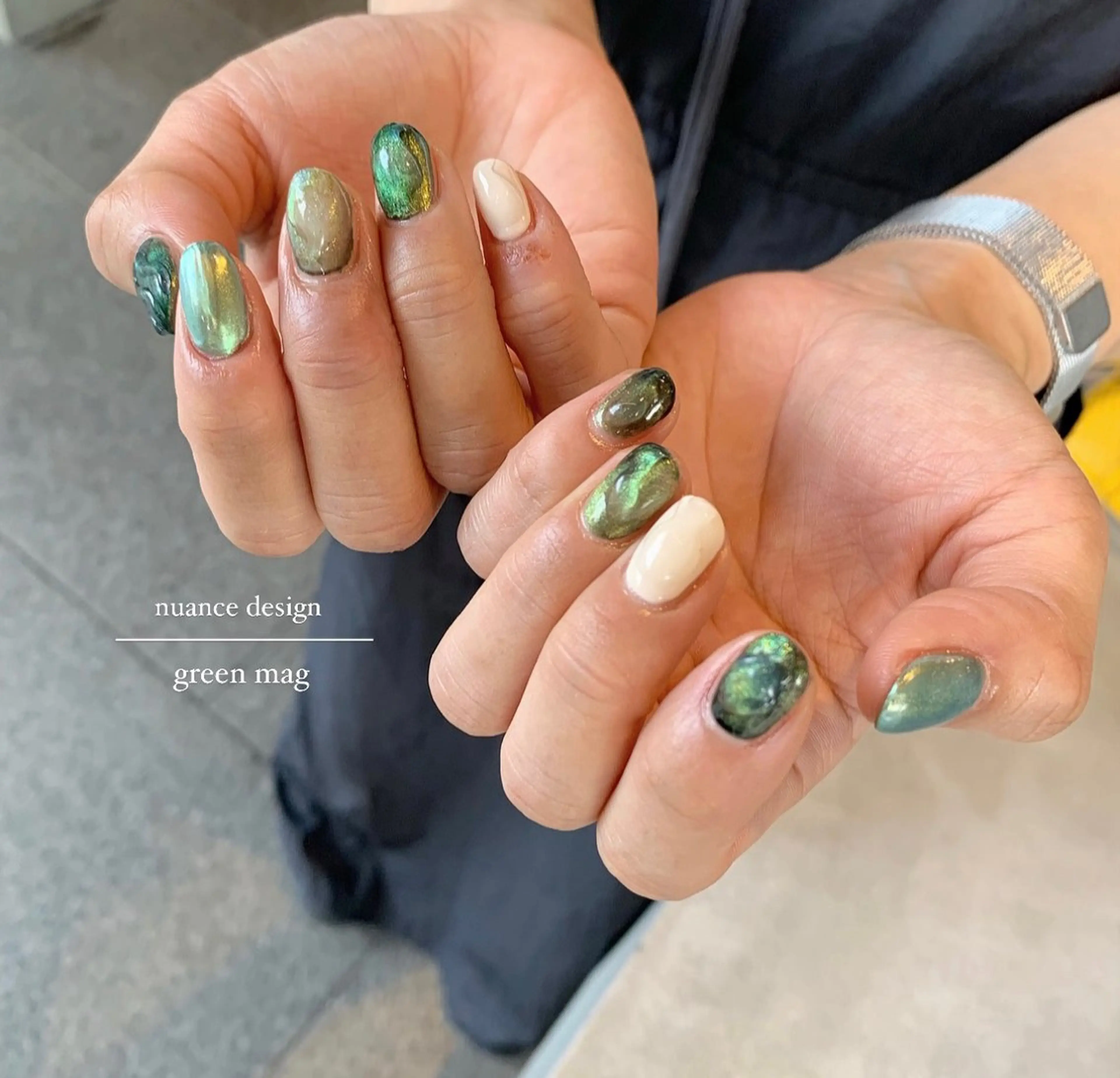 ネイル ハンドネイル にしぐち はるかのネイルデザイン