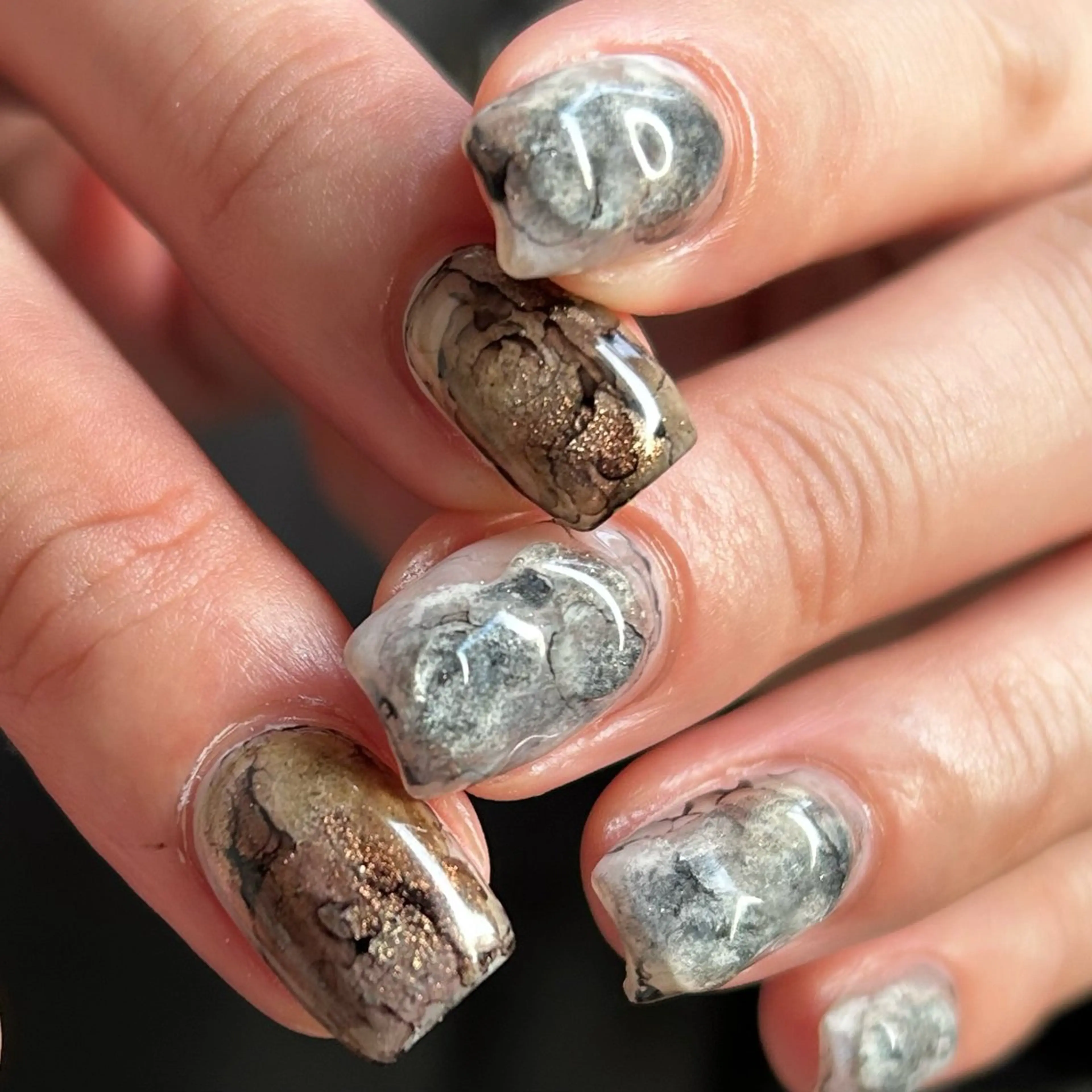 【人気No.1💡ニュアンス10本art】色混ぜ,持ち込み🆗の写真