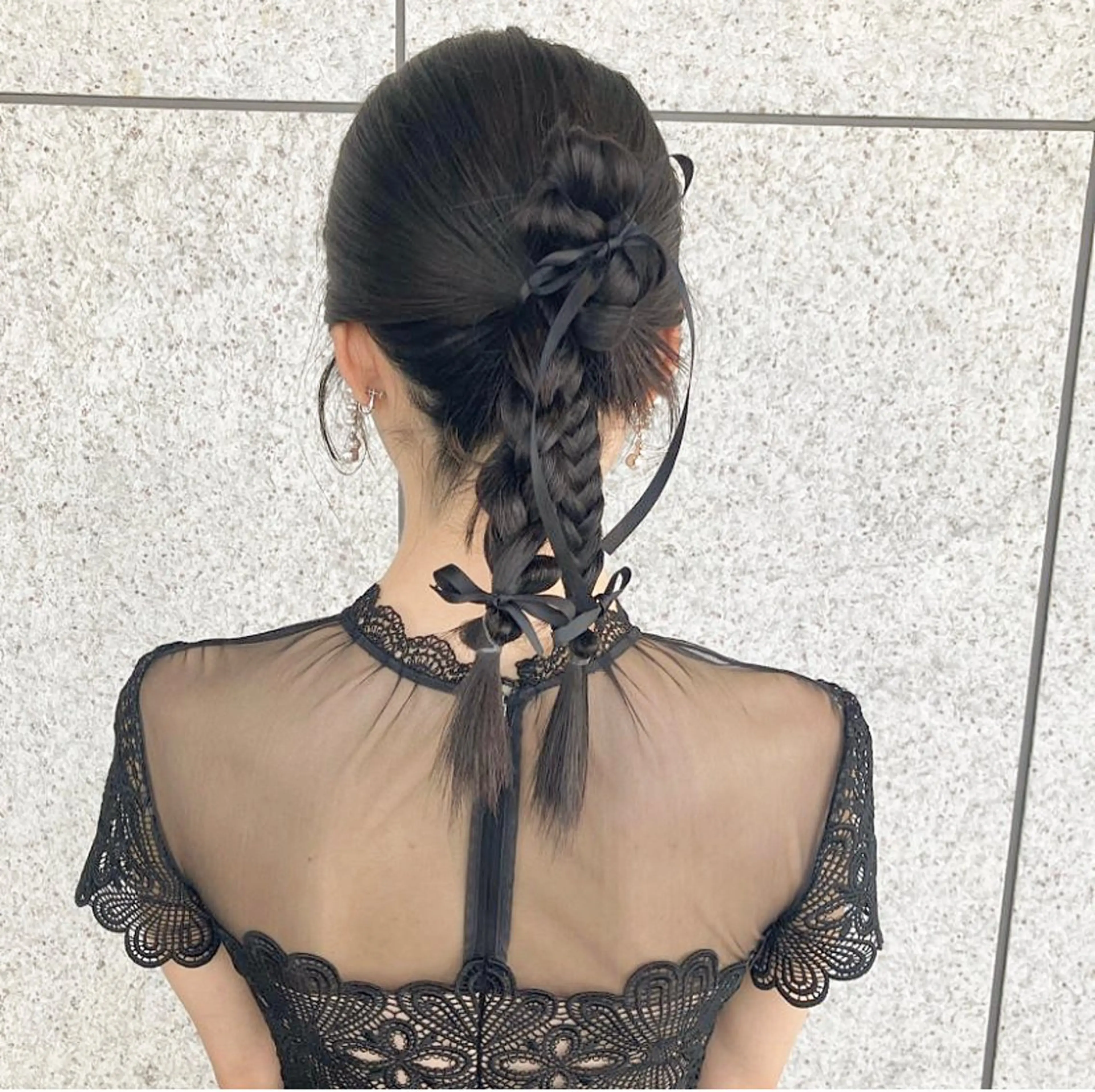 セミロング risa/恵比寿/ ヘアセットのヘアスタイル