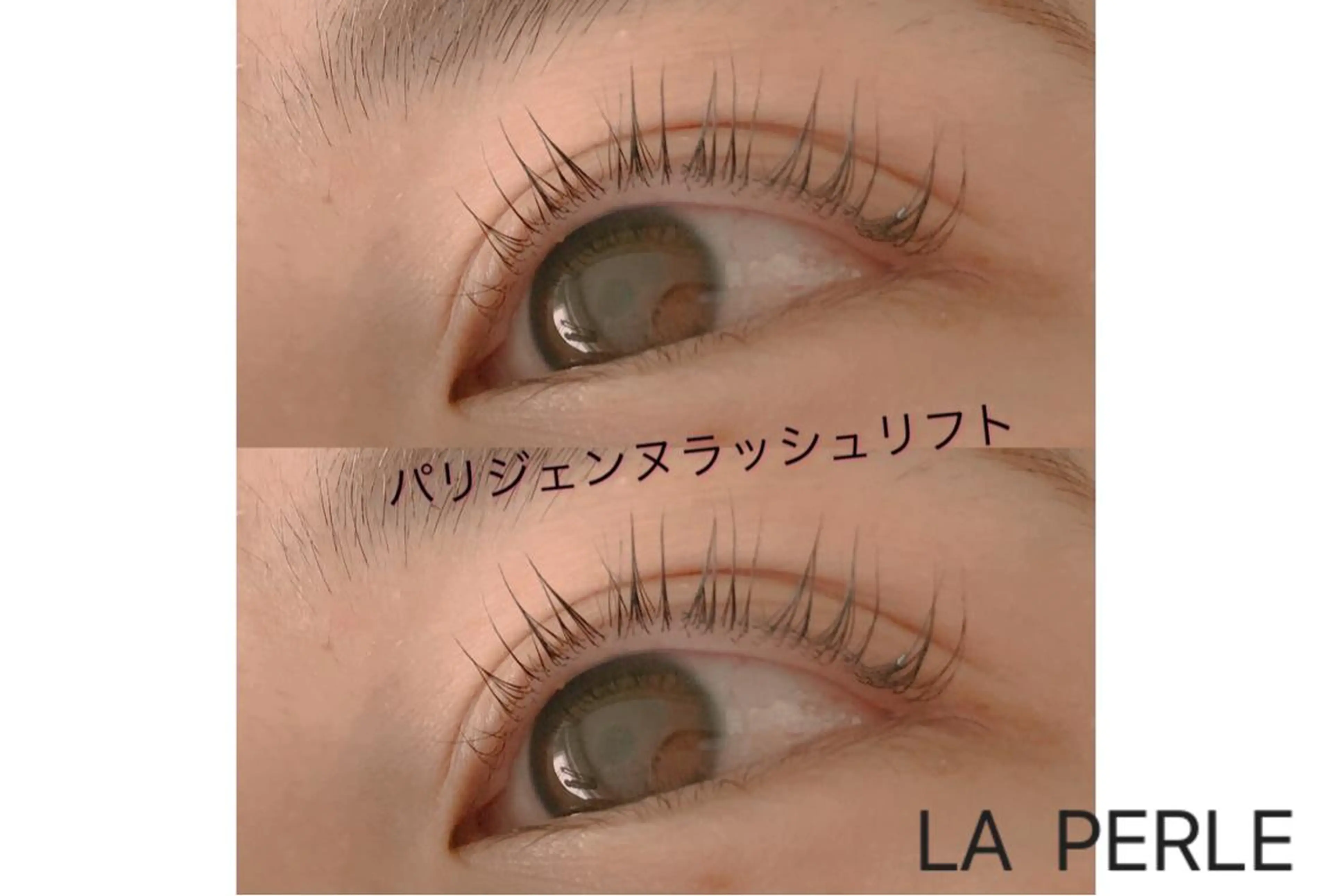 マツエク・マツパ パリジェンヌラッシュリフト マツパ LA PERLEのマツエク・マツパデザイン