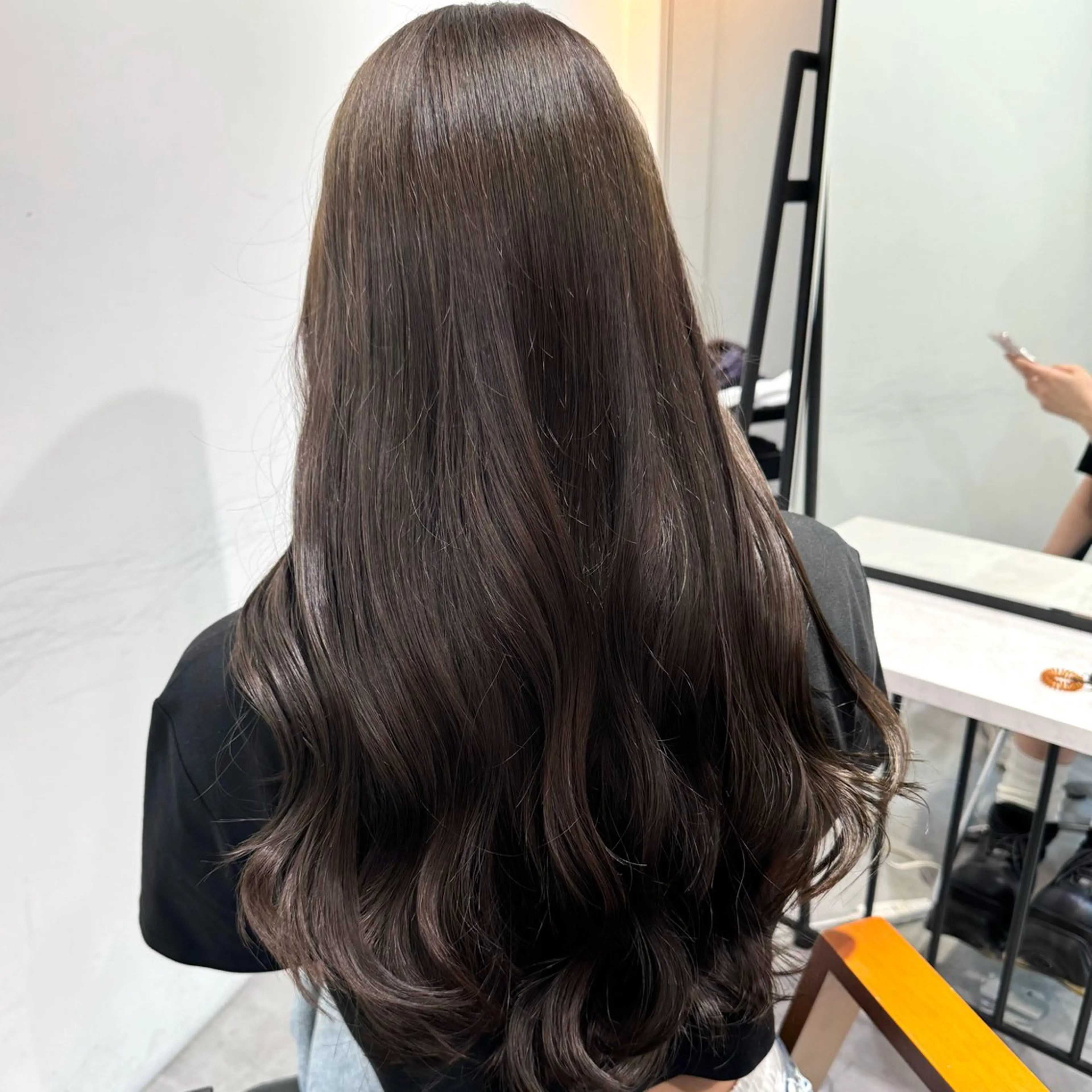 ロング カラー ヘアアレンジ ヘアカラー ブリーチなしカラー /新百合ヶ丘/安形翔のヘアスタイル