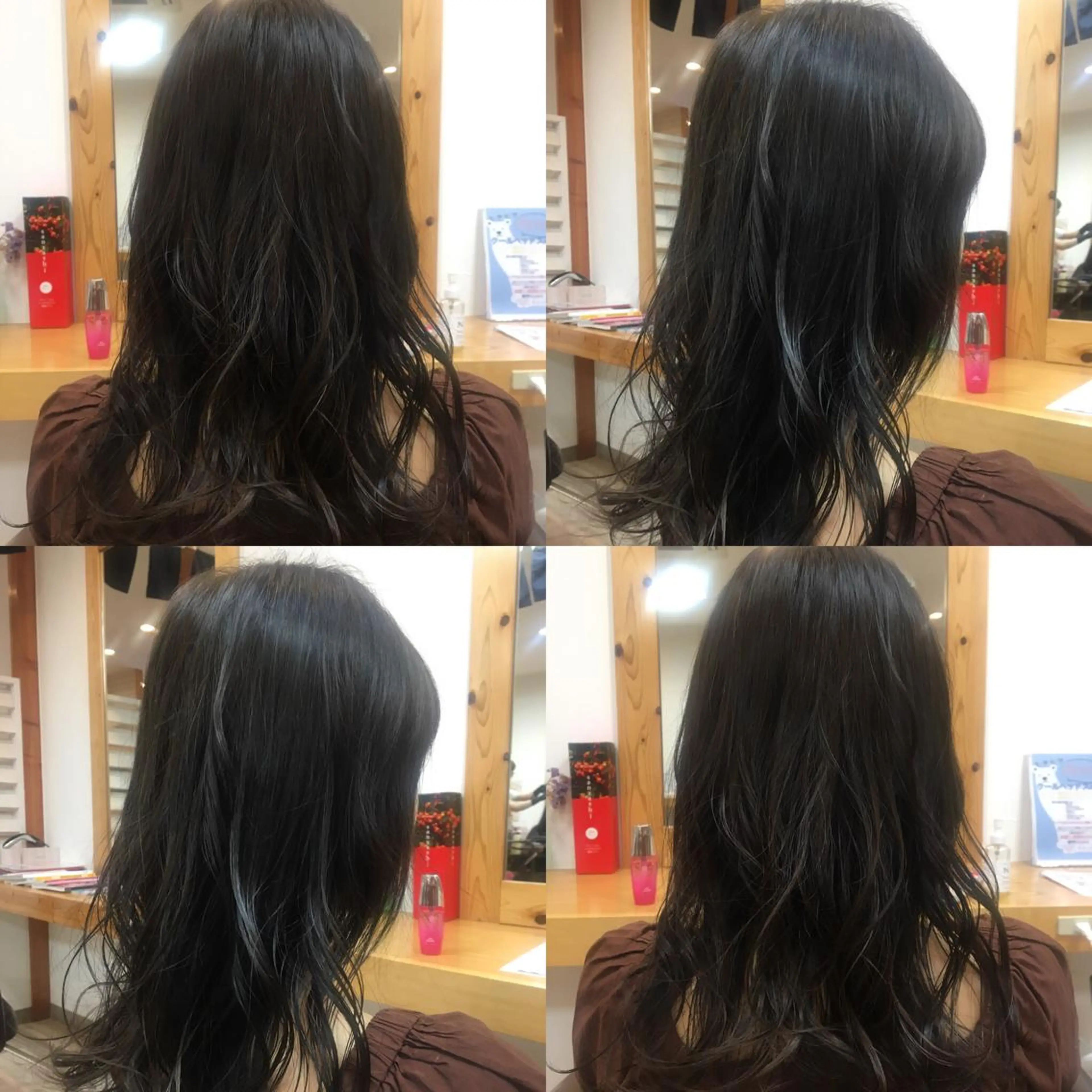 カラー 伊東 彩花のヘアスタイル