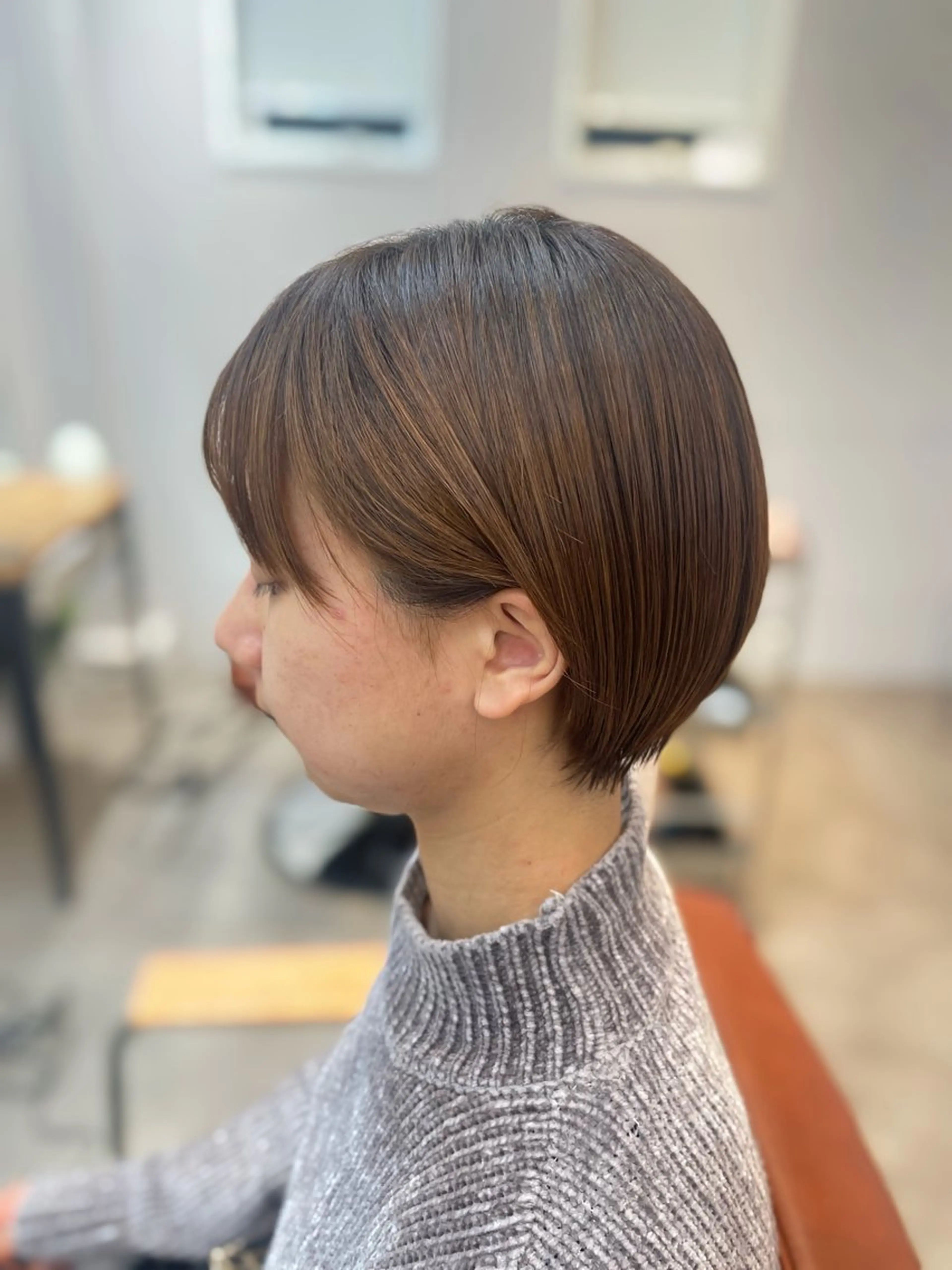 ショート ショートボブ ボブ ショートヘア TRAM mikuのヘアスタイル