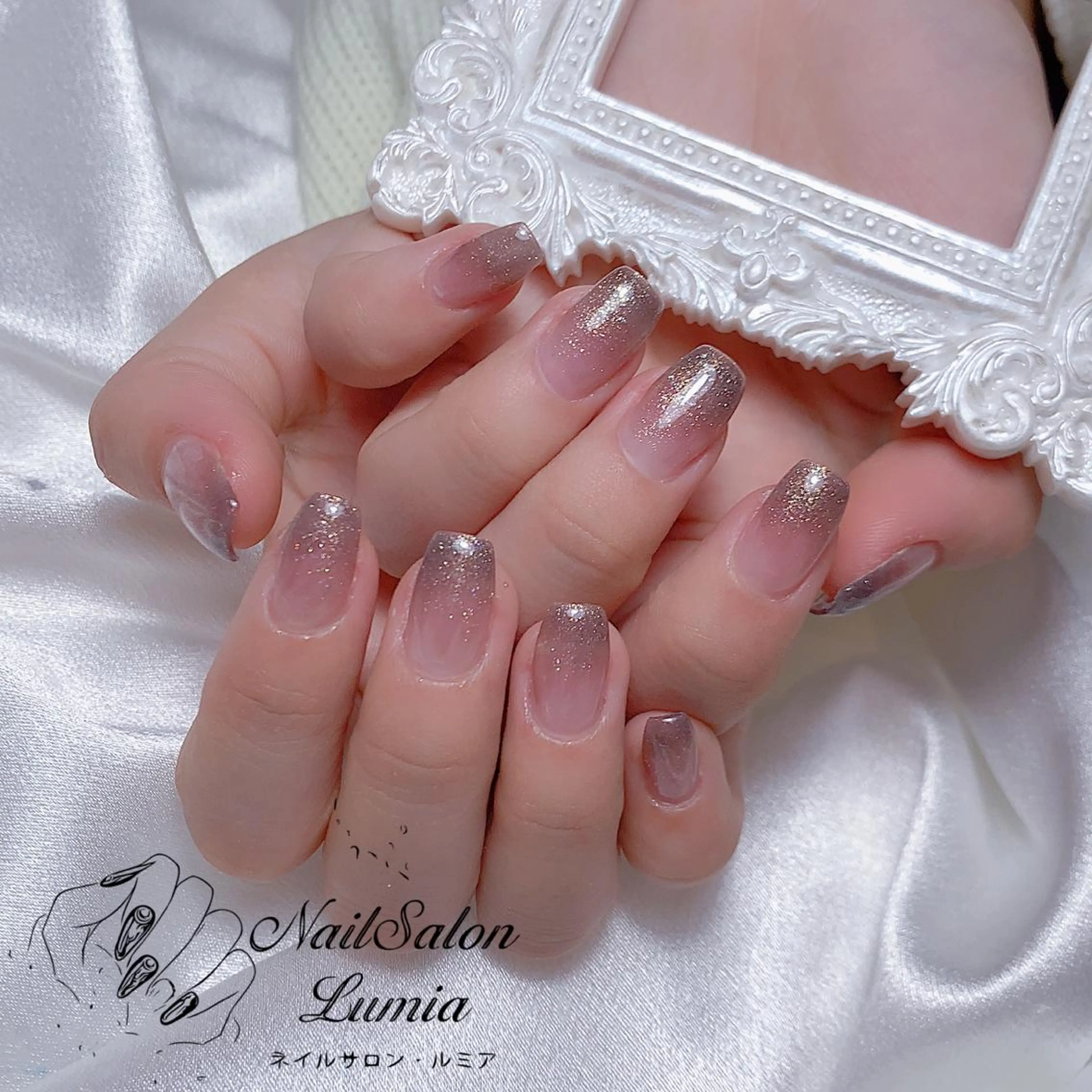 ネイル ハンドネイル ネイルサロン ルミア Lumia 店長のネイルデザイン