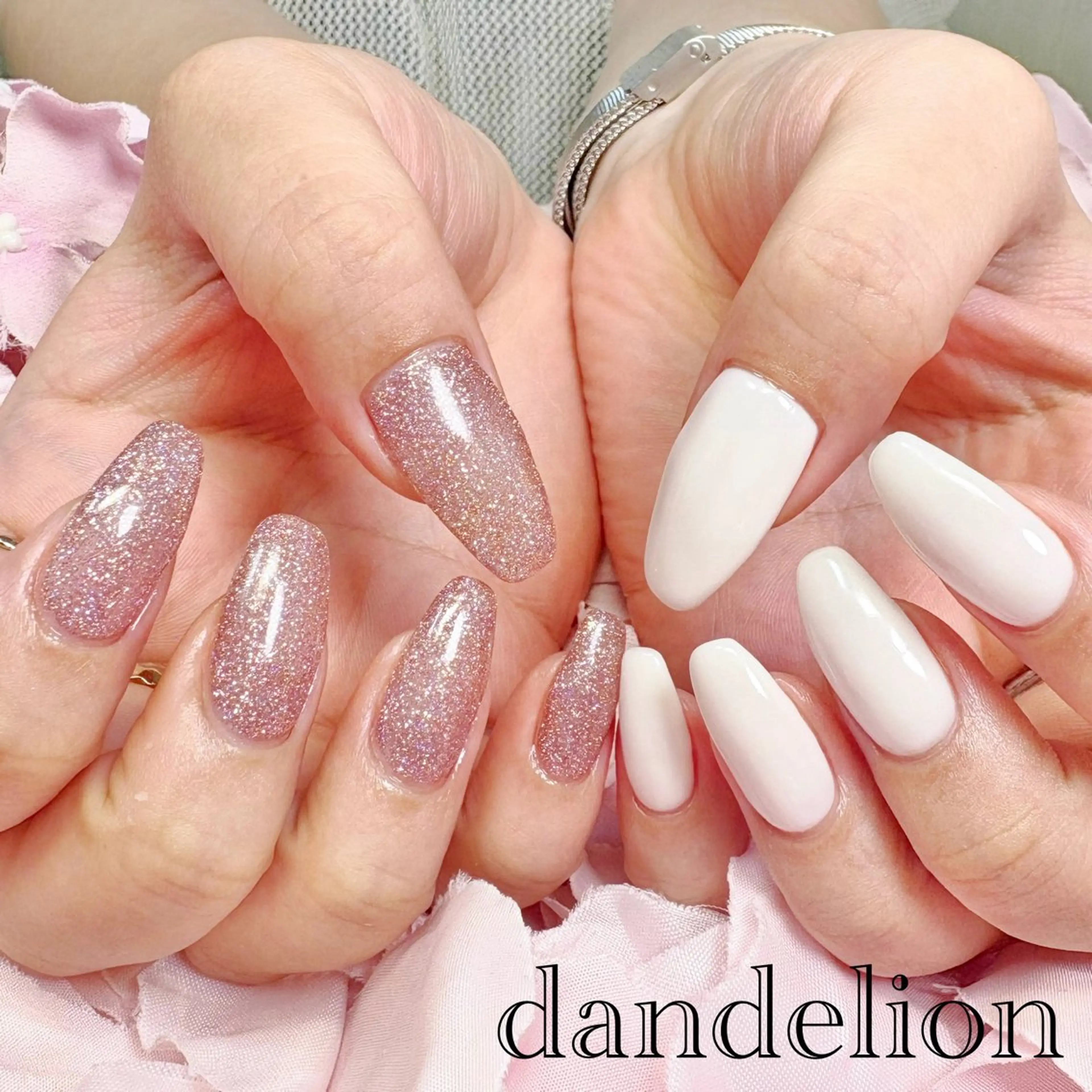 ネイル ハンドネイル ハンドケア dandelion ダンデライオンのネイルデザイン