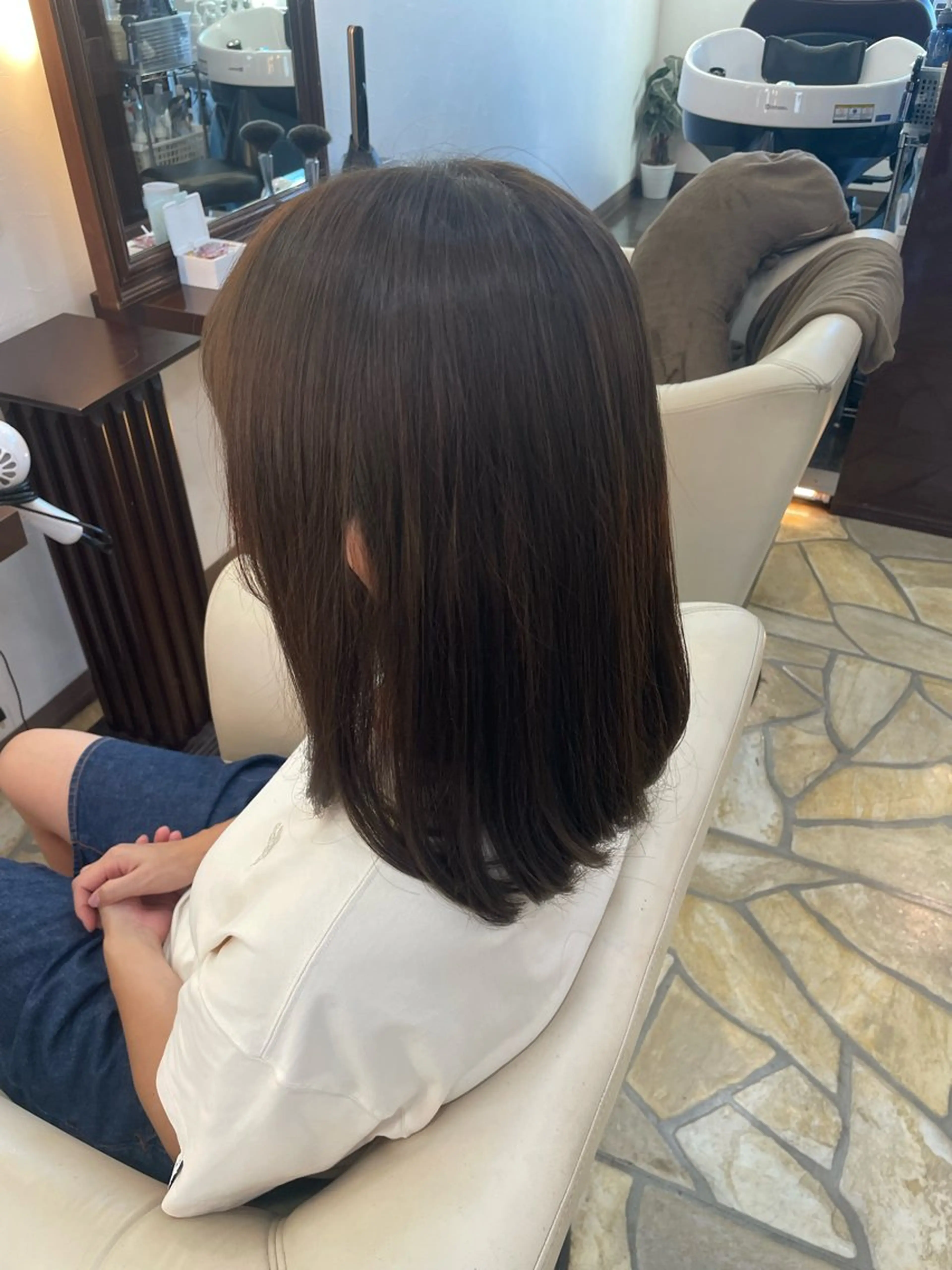 ミディアム 奈良/生駒/髪質改善 FEEL/マコのヘアスタイル