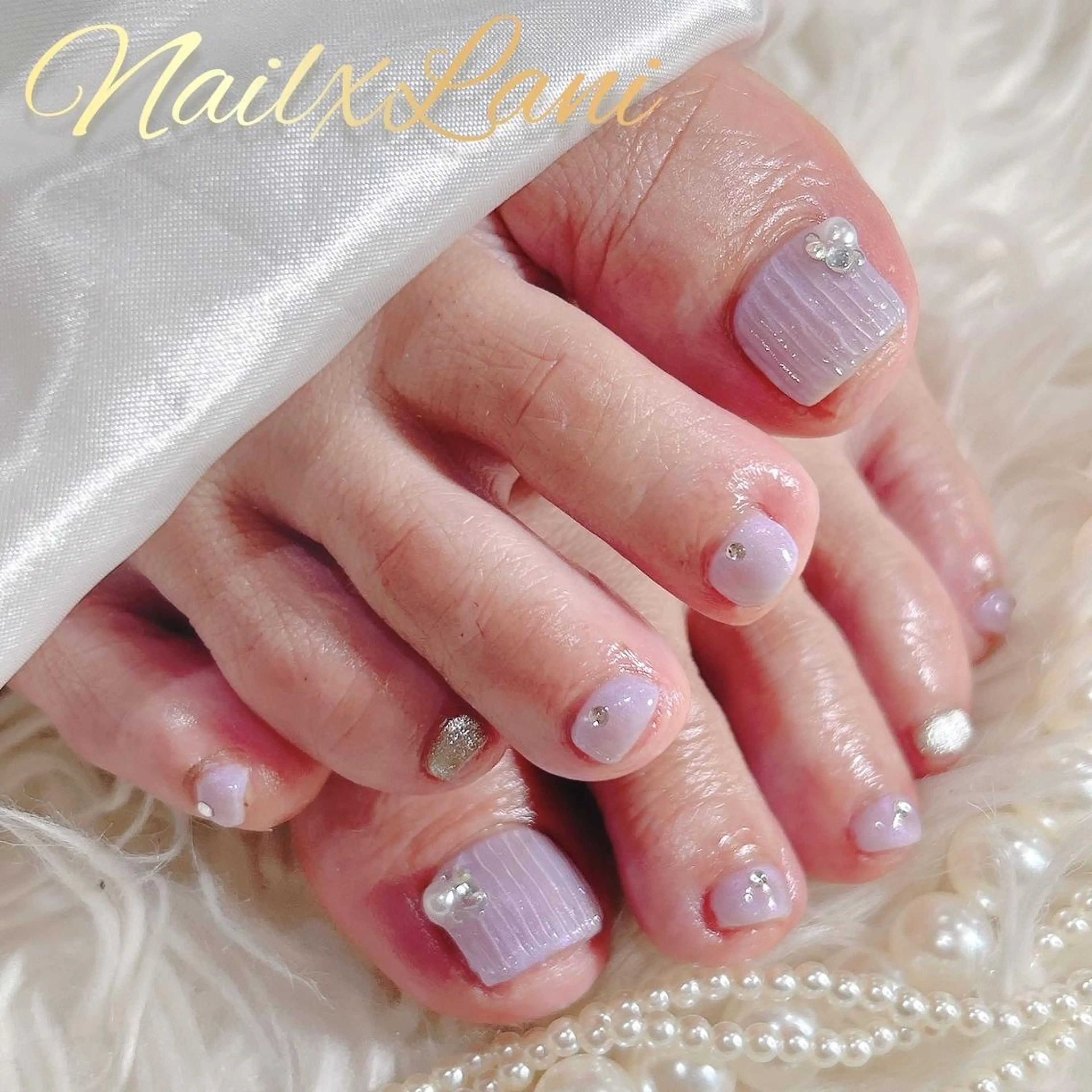 ネイル ネイル クロス ラニ 深爪矯正もお任せのネイルデザイン