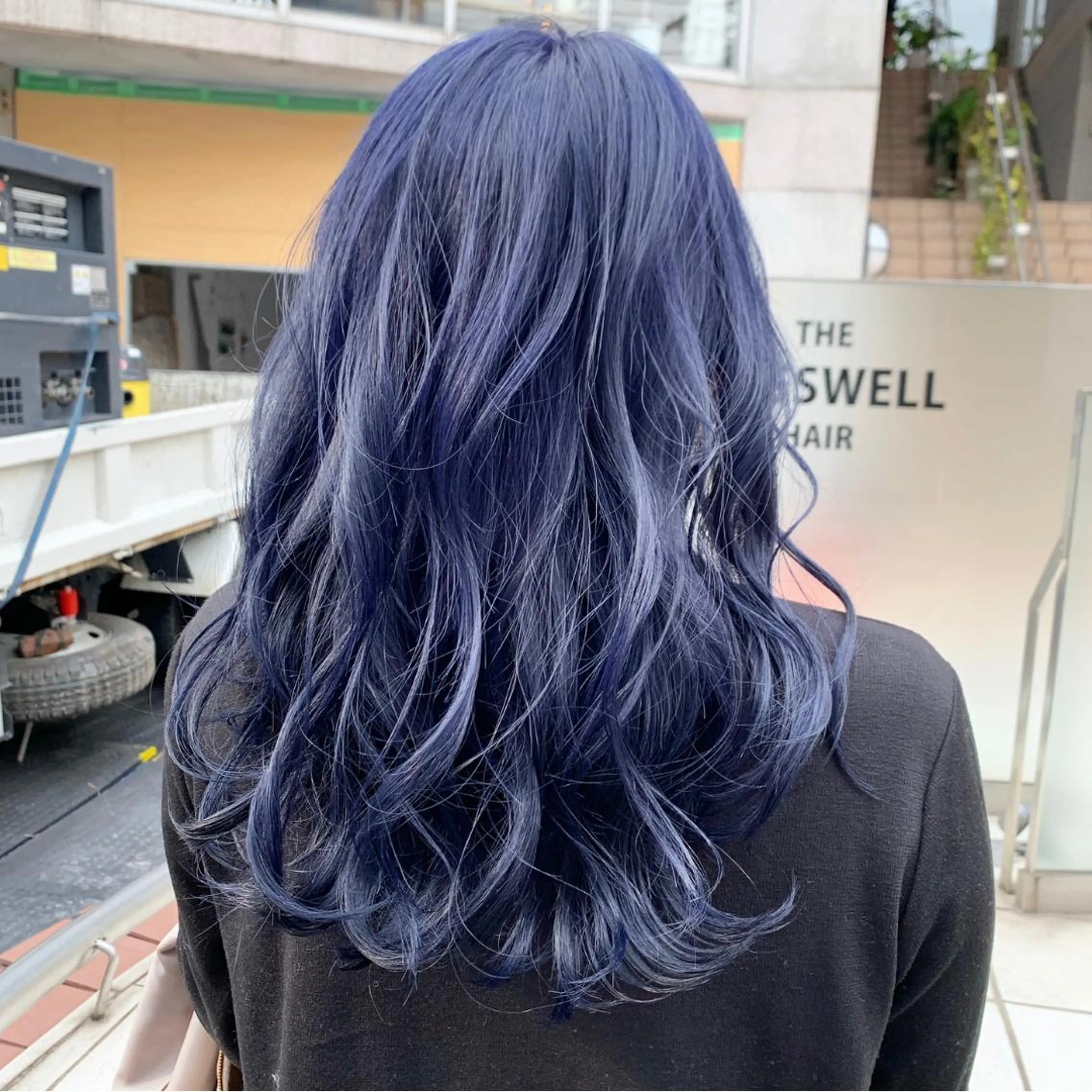ロング カラー ヘアアレンジ ハイトーン/美髪矯正 🍃大江拓実のヘアスタイル