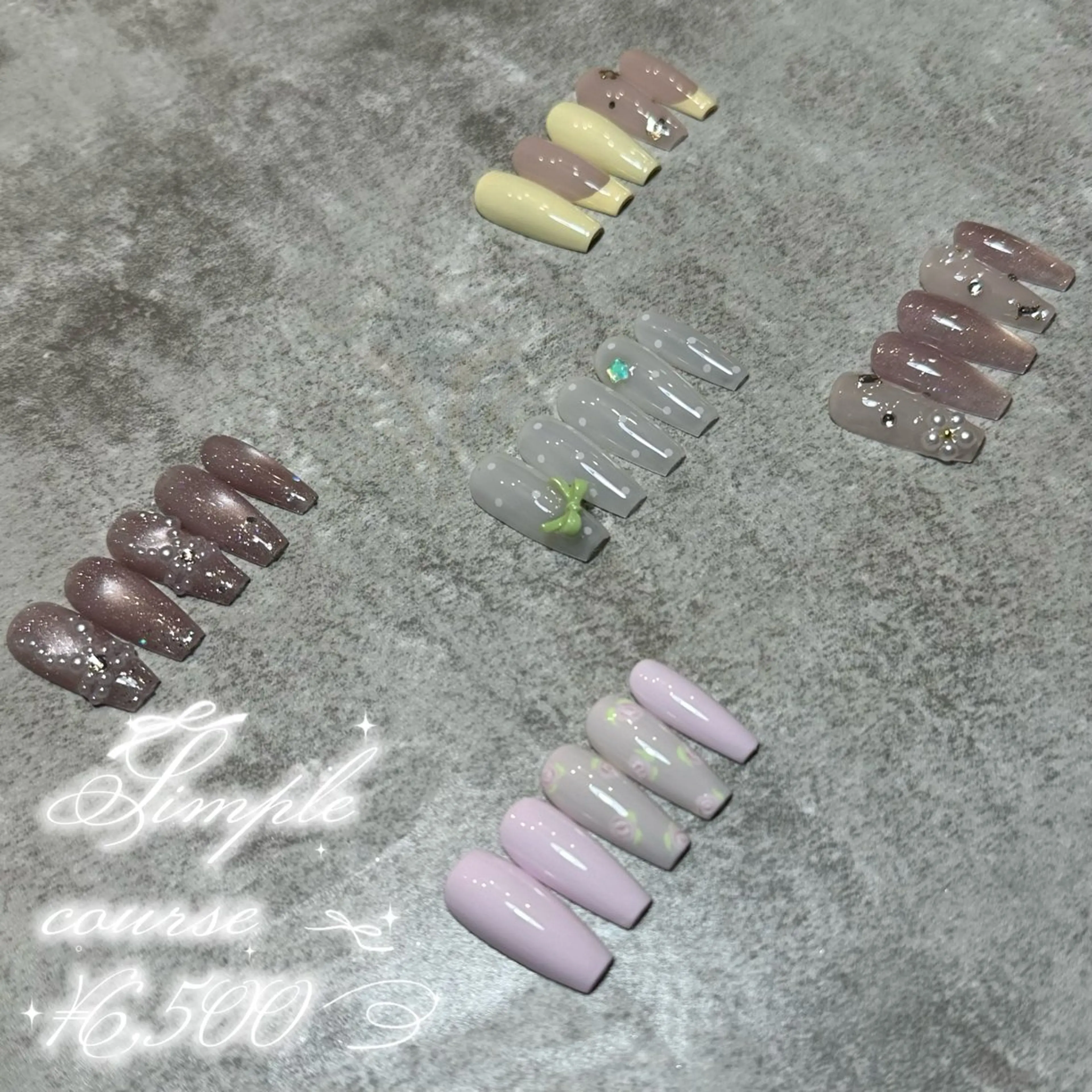 オフ込み🫧‪選べる5種simpleコースの写真