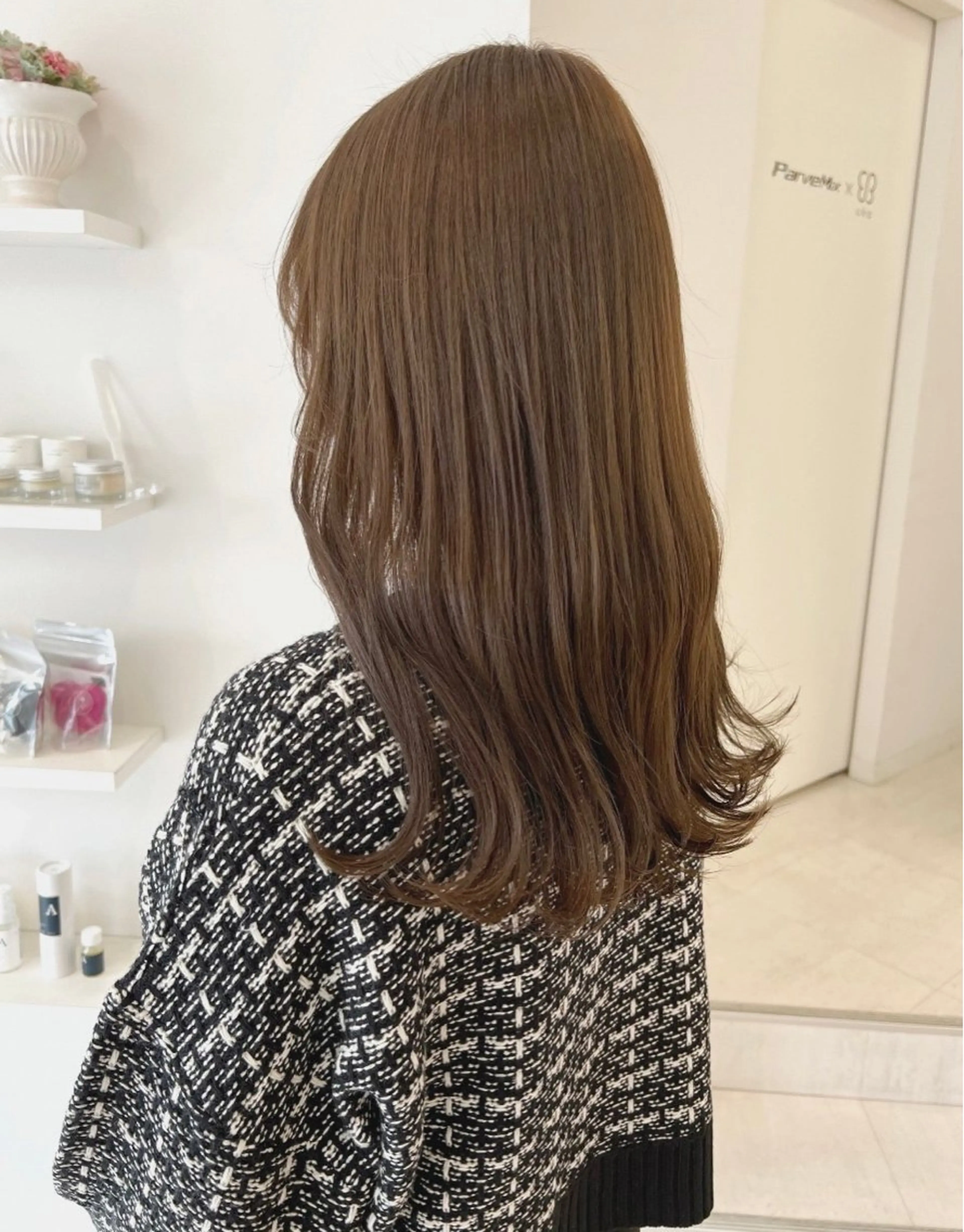【ブリーチなしw color】➕【Aujua 4steptreatment】の写真