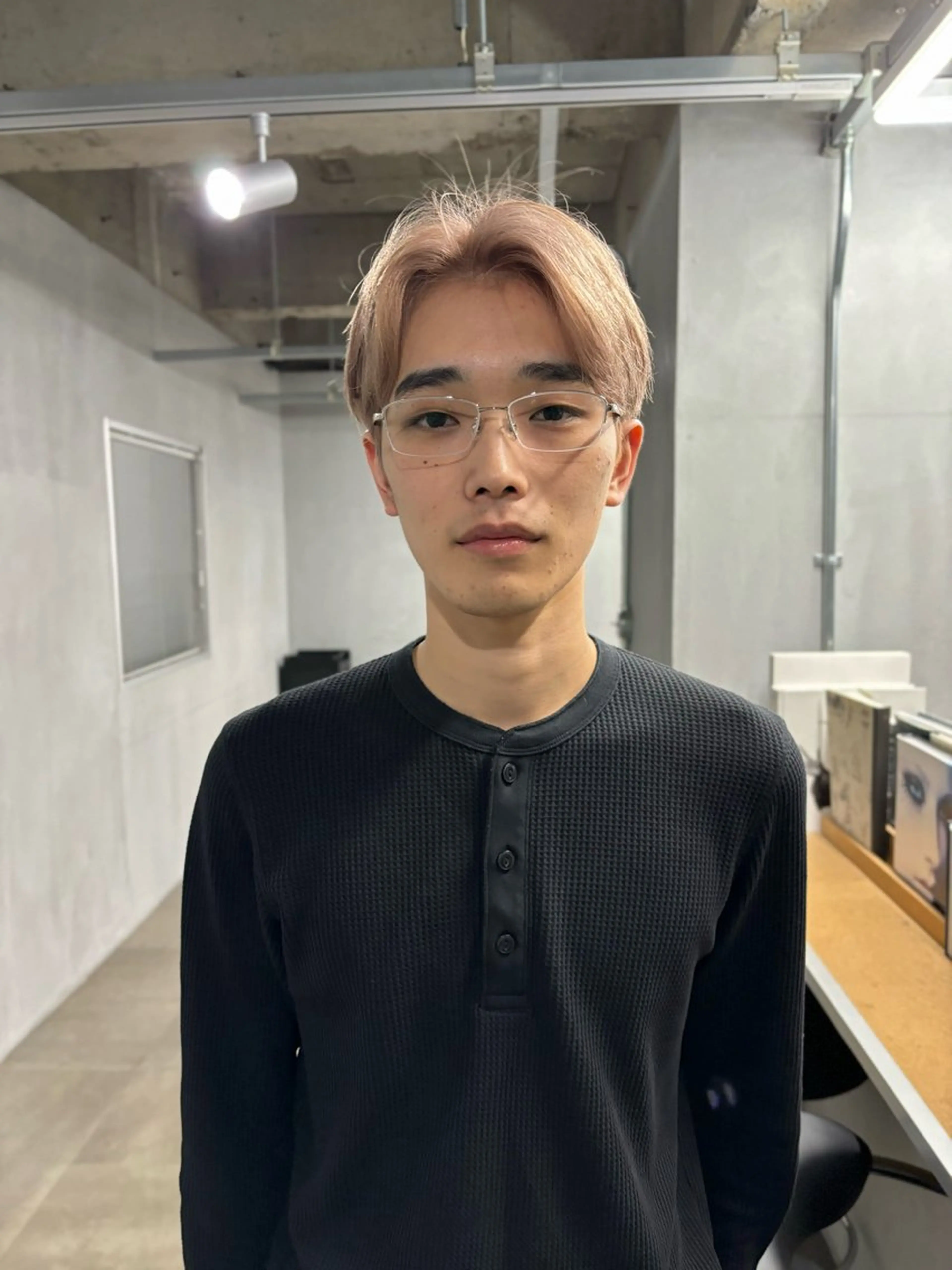 ショート カラー パーマ メンズ カット ヘアカラー トリートメント メンズ/ダブルカラー /パーマ/来栖慧💈のヘアスタイル