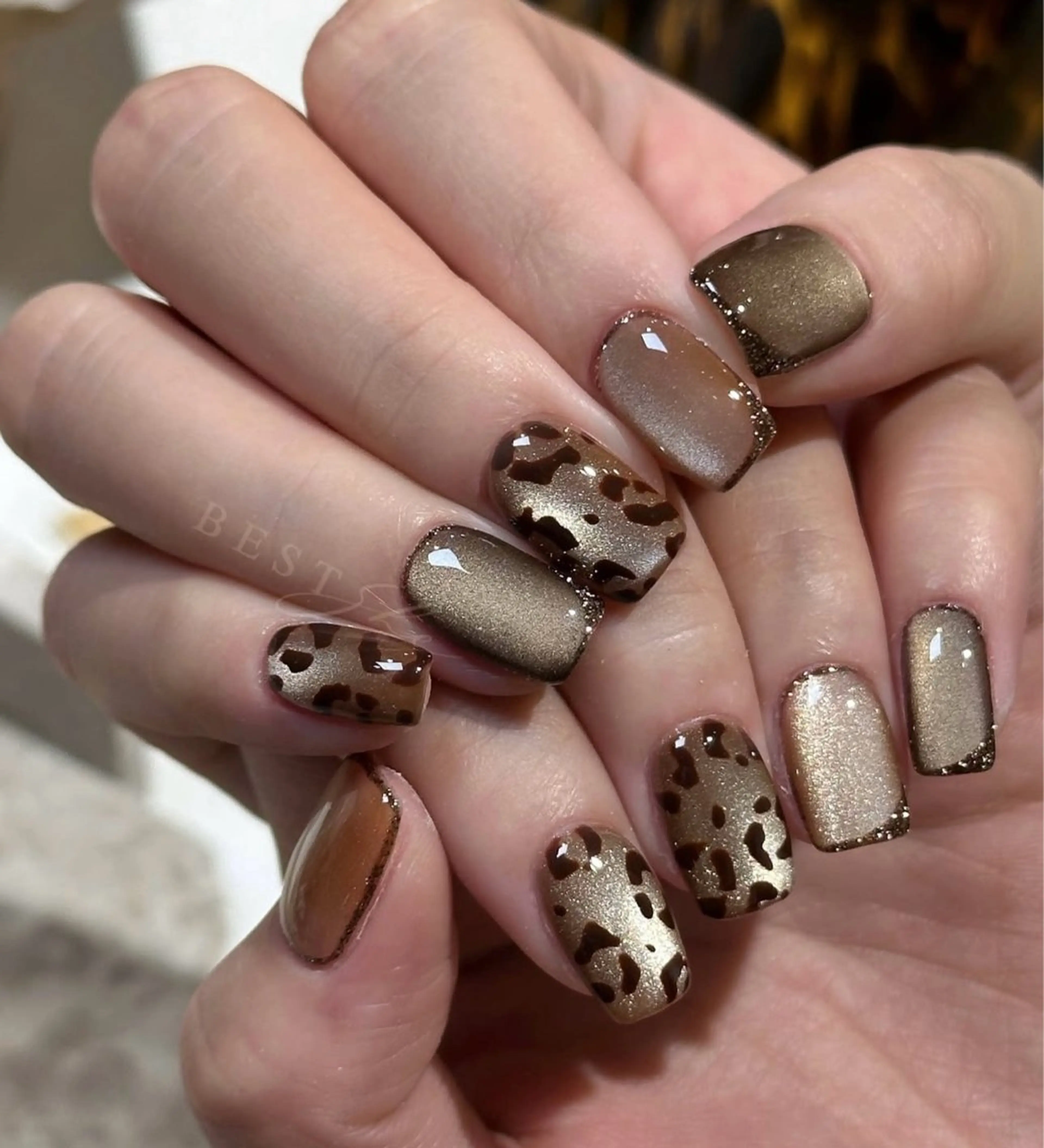 ネイル 韓国ネイル 持ち込み ニュアンスネイル ネイルチップ ハンドネイル TABI ANA.CHUOのネイルデザイン