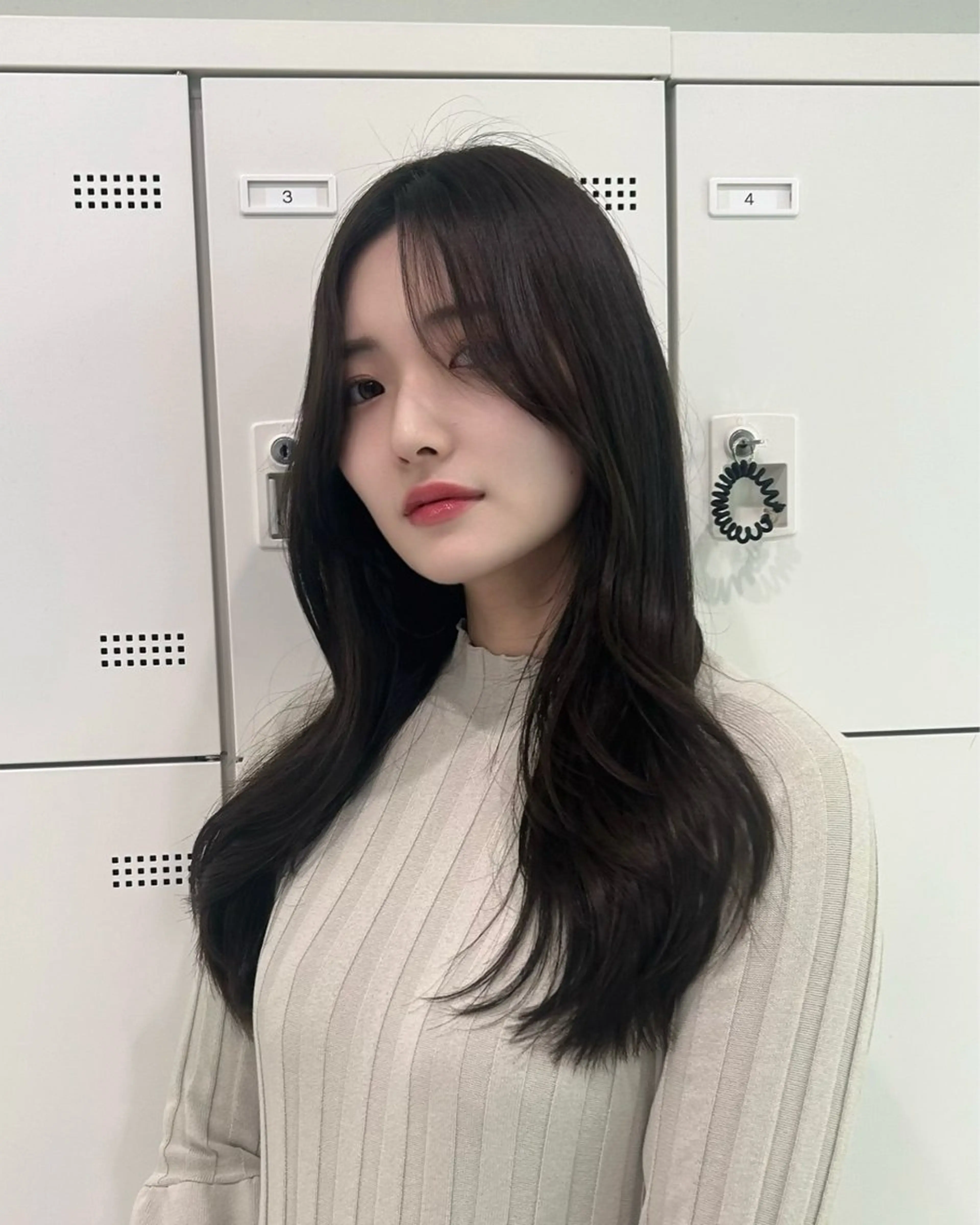 ロング ヘアカラー トリートメント ♡くすみトレンド ♡Rikutoのヘアスタイル