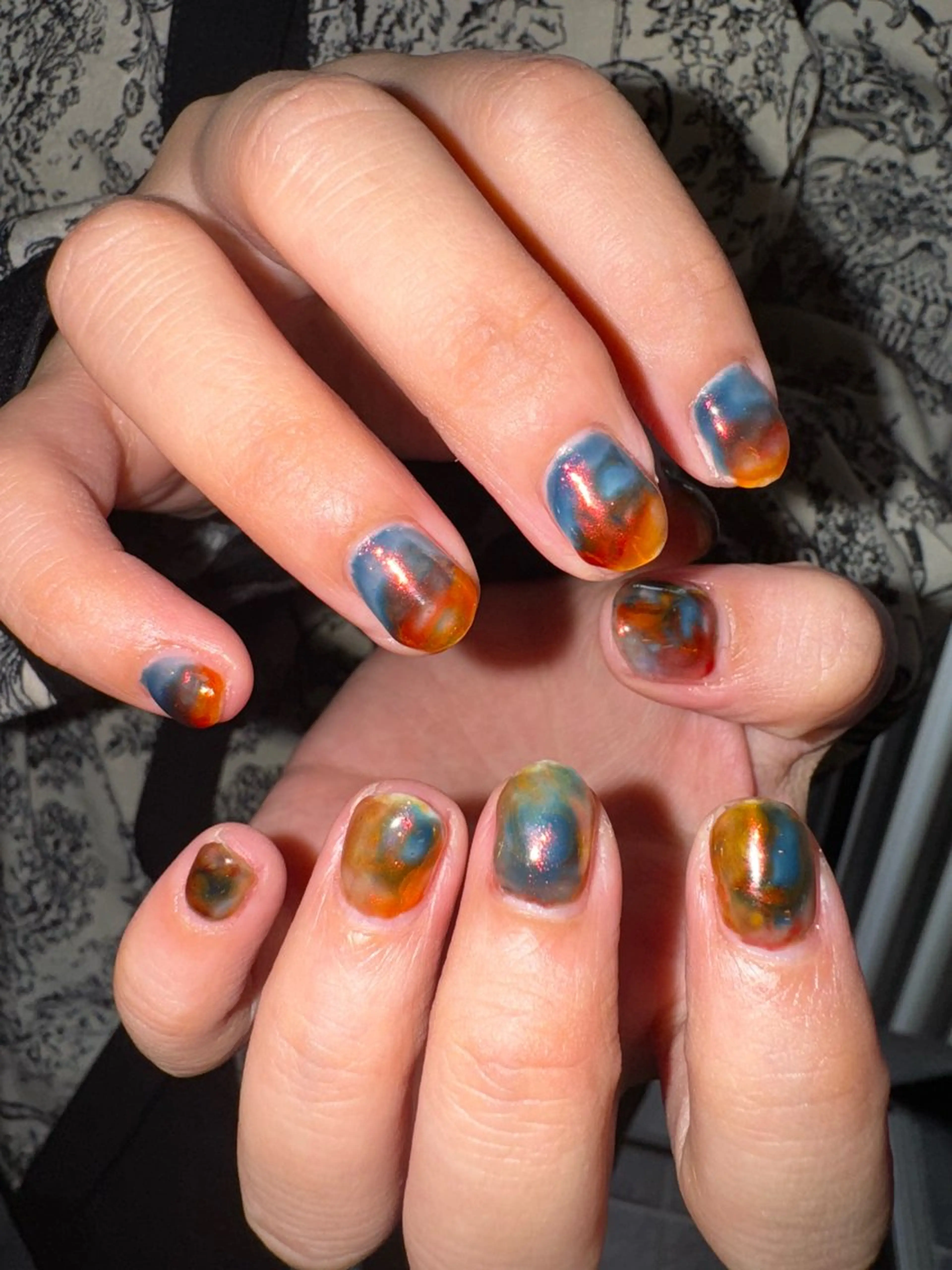 ネイル ハンドネイル フットネイル MITSUKI🪡 海外/個性派/ロングのネイルデザイン