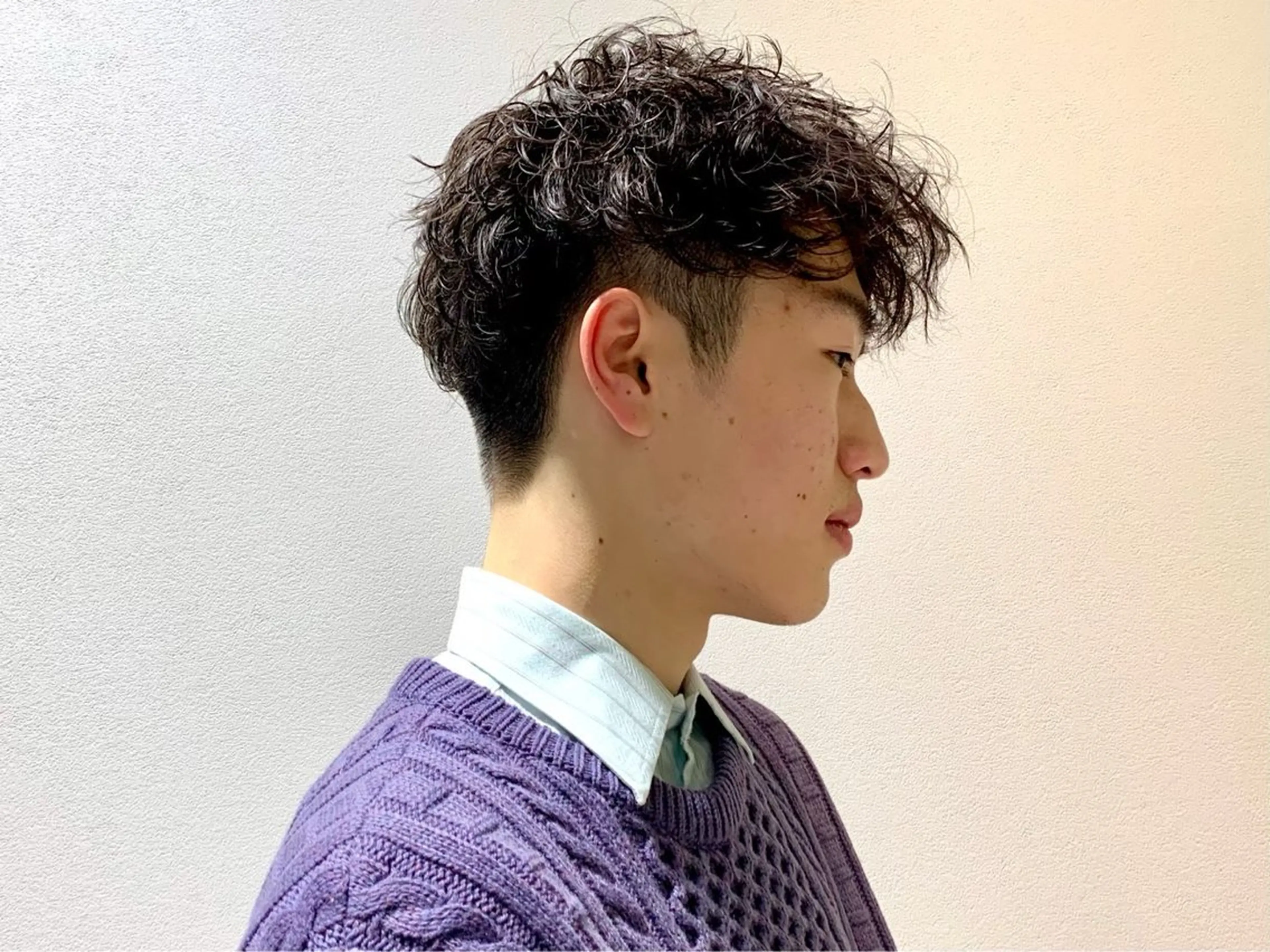 パーマ メンズ 榊原 貫太のヘアスタイル