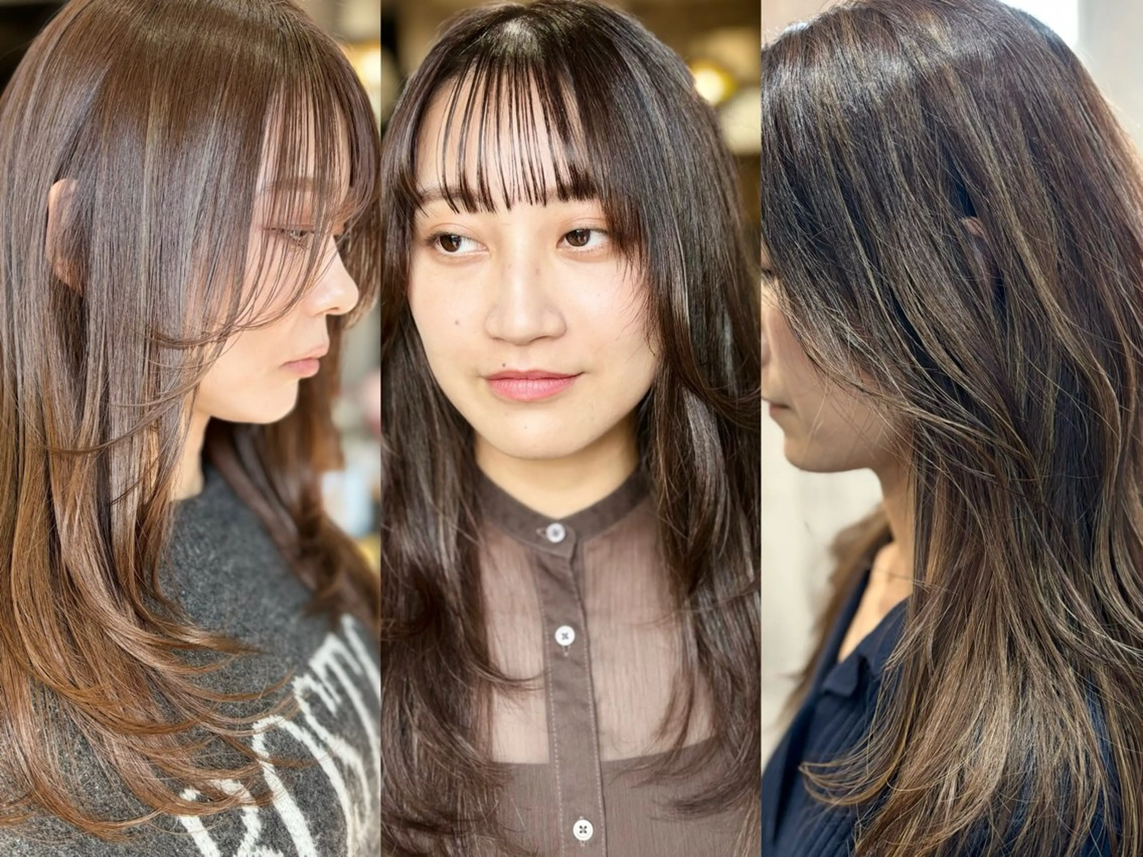 ロング カット ヘアカラー トリートメント Welila by haku所属・yoshihara yuukiのヘアスタイル