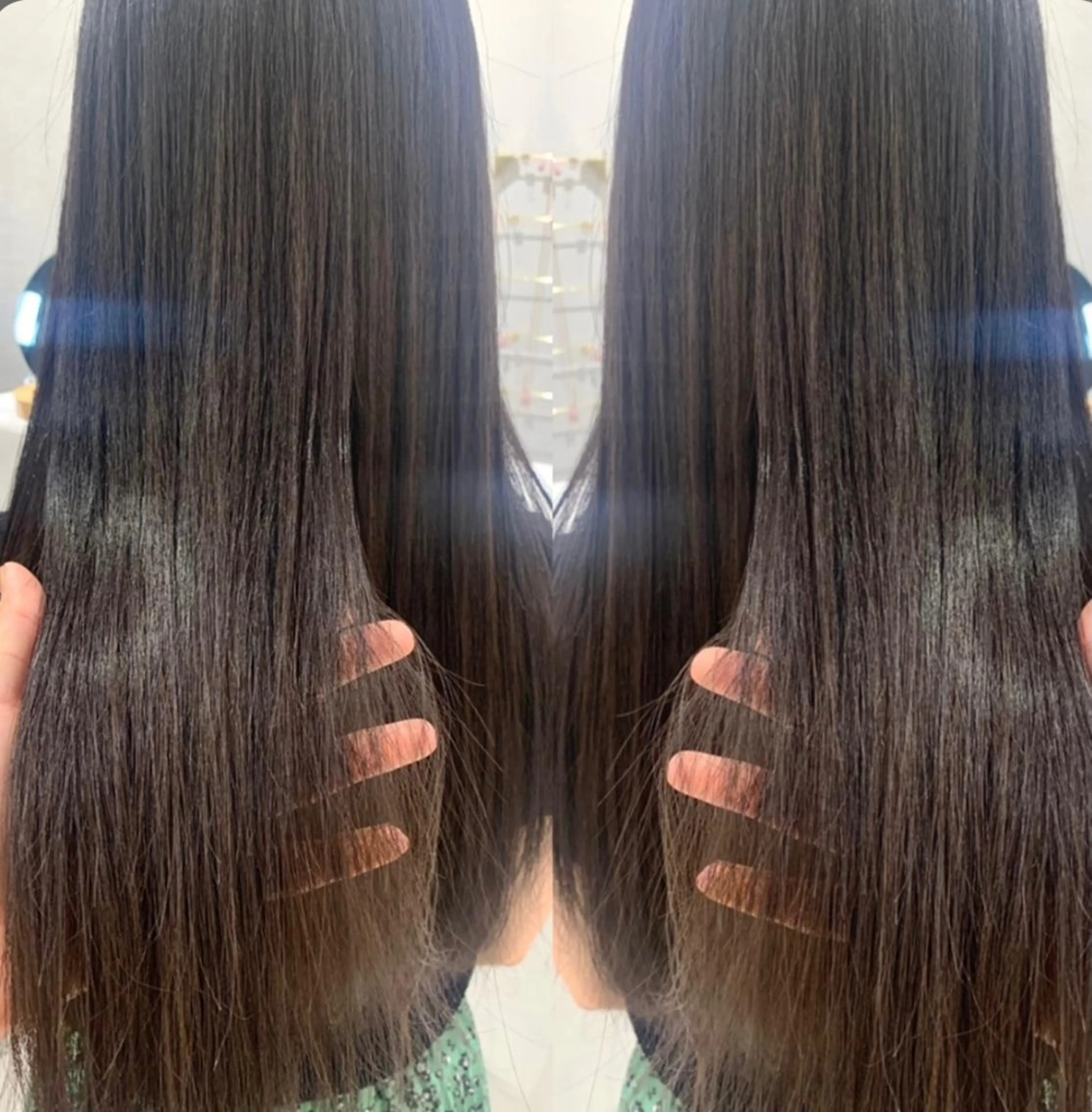 ロング カット 縮毛矯正 ボブ/美髪矯正 /佐藤　奈巳のヘアスタイル