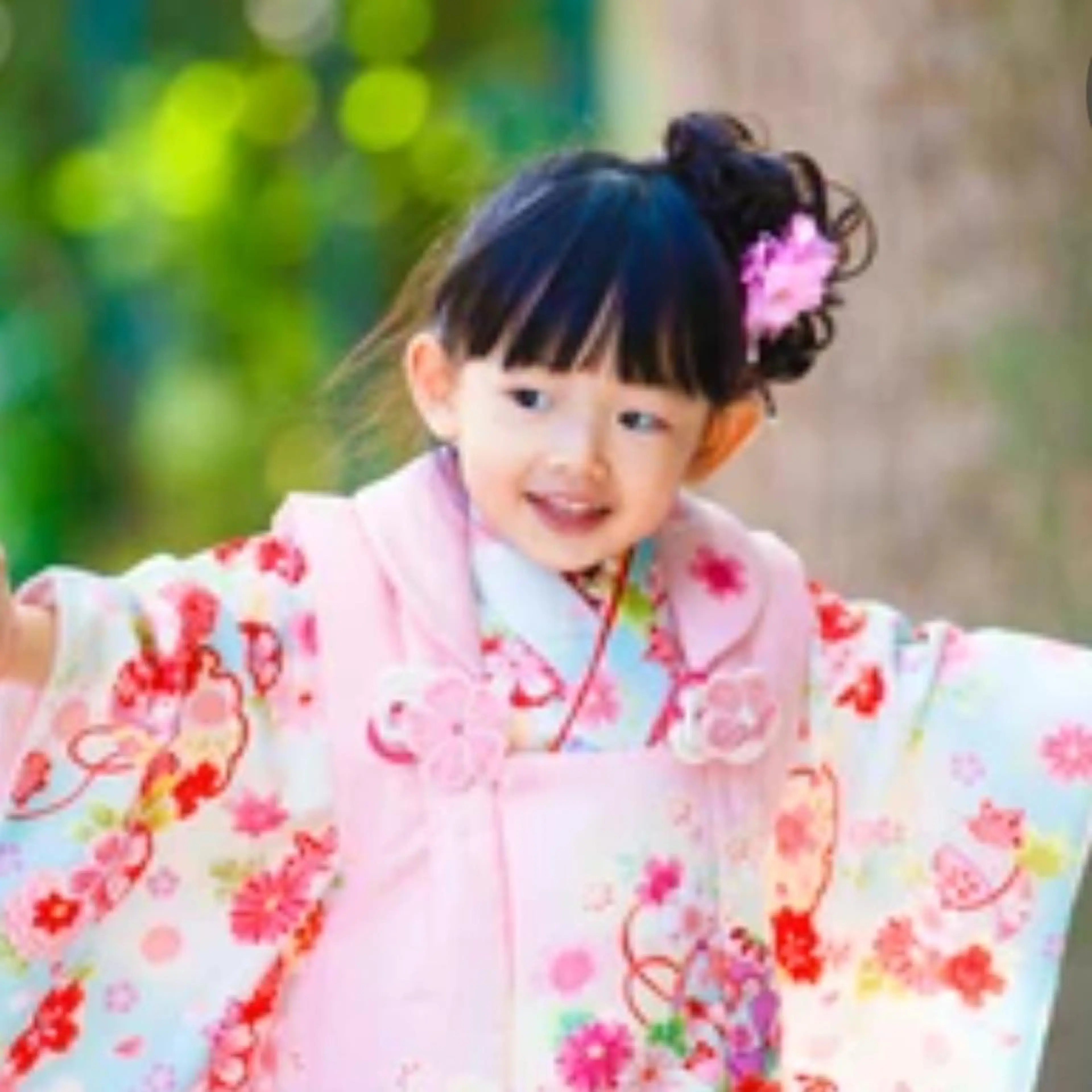 キッズ ヘアアレンジ ネイル HORI 　tのヘアスタイル