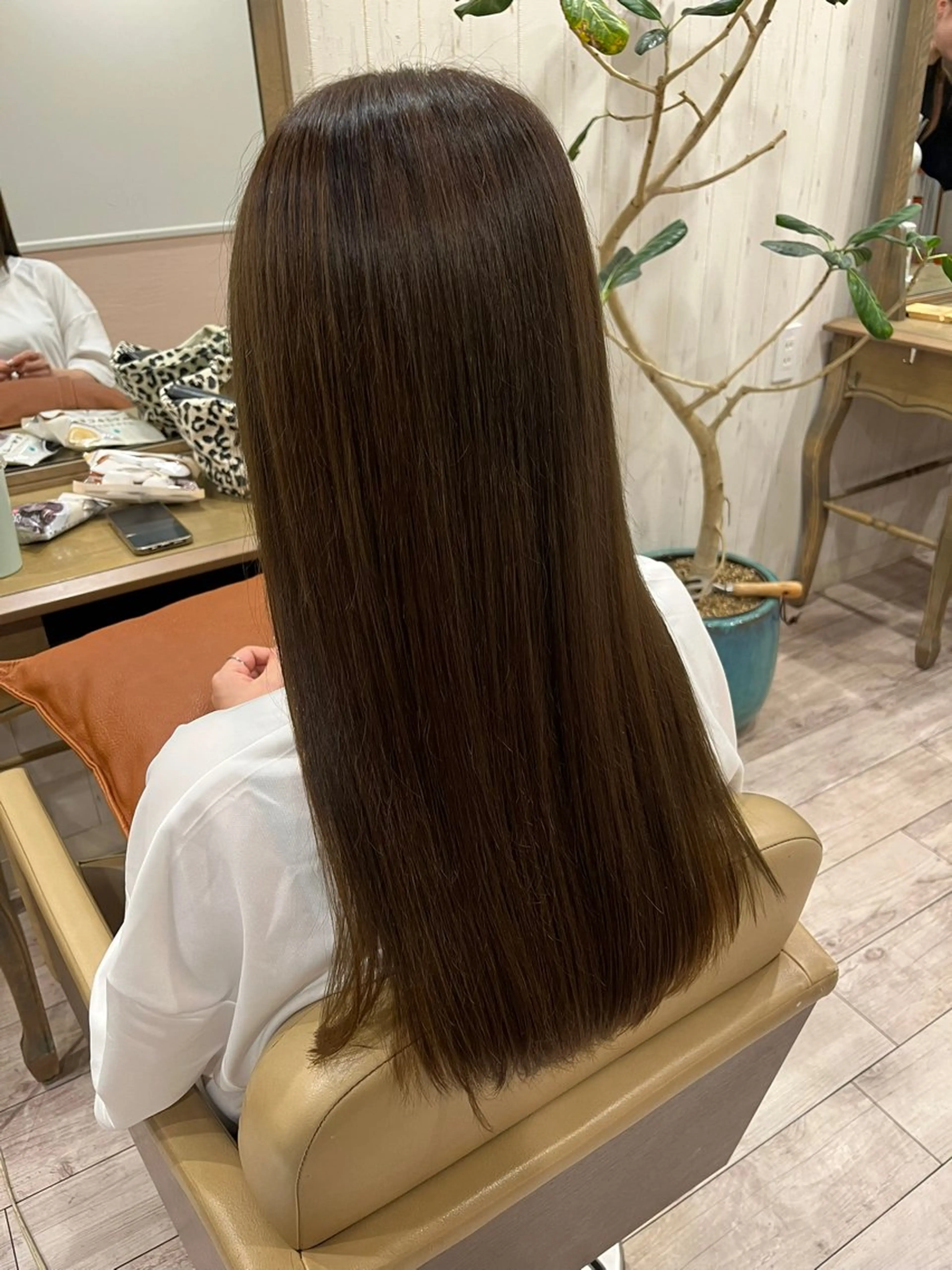 ロング ヘアカラー Orange  cracker所属・あだち まおのヘアスタイル