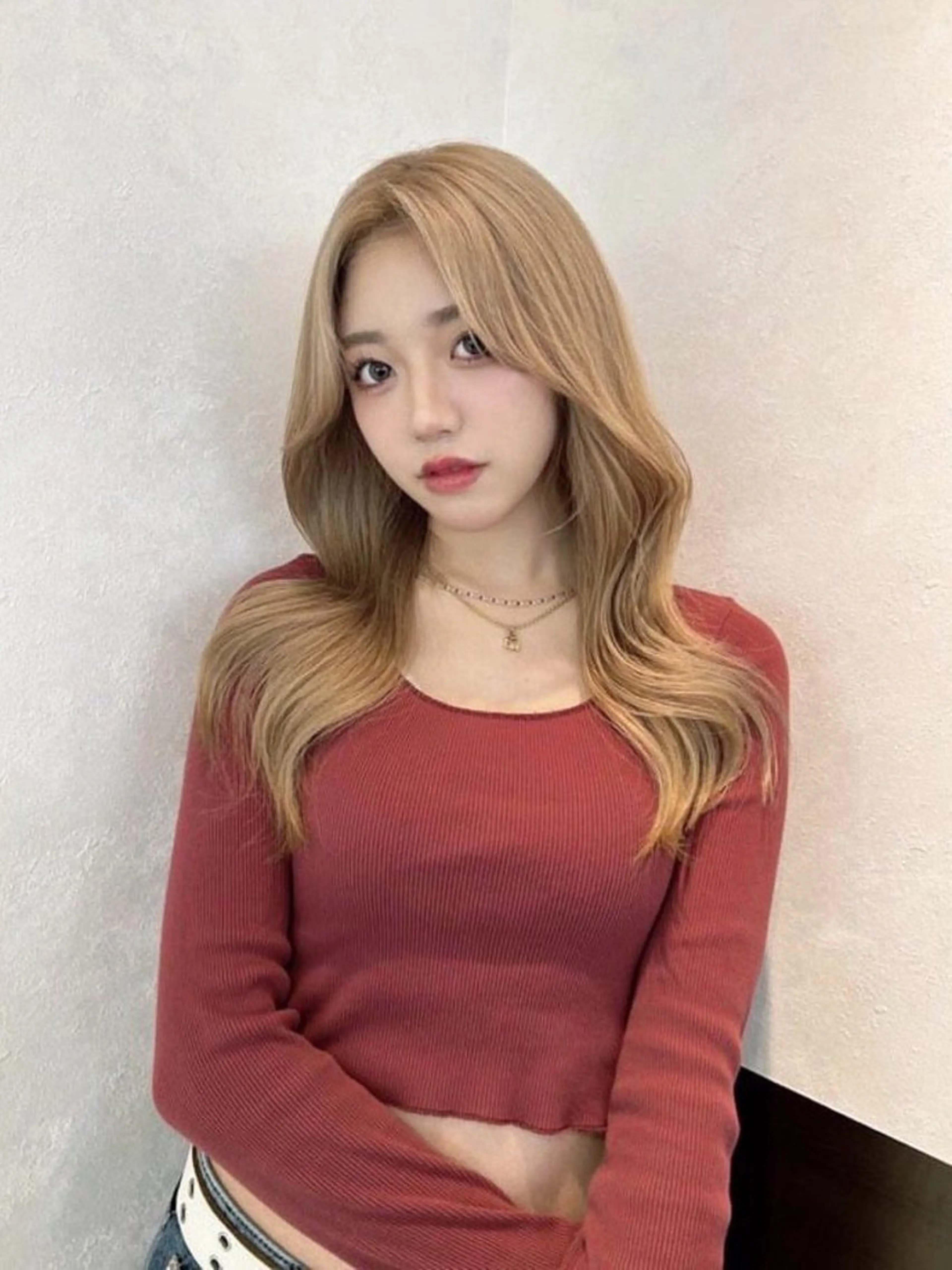 セミロング ヘアカラー トリートメント 青木 優遂のヘアスタイル