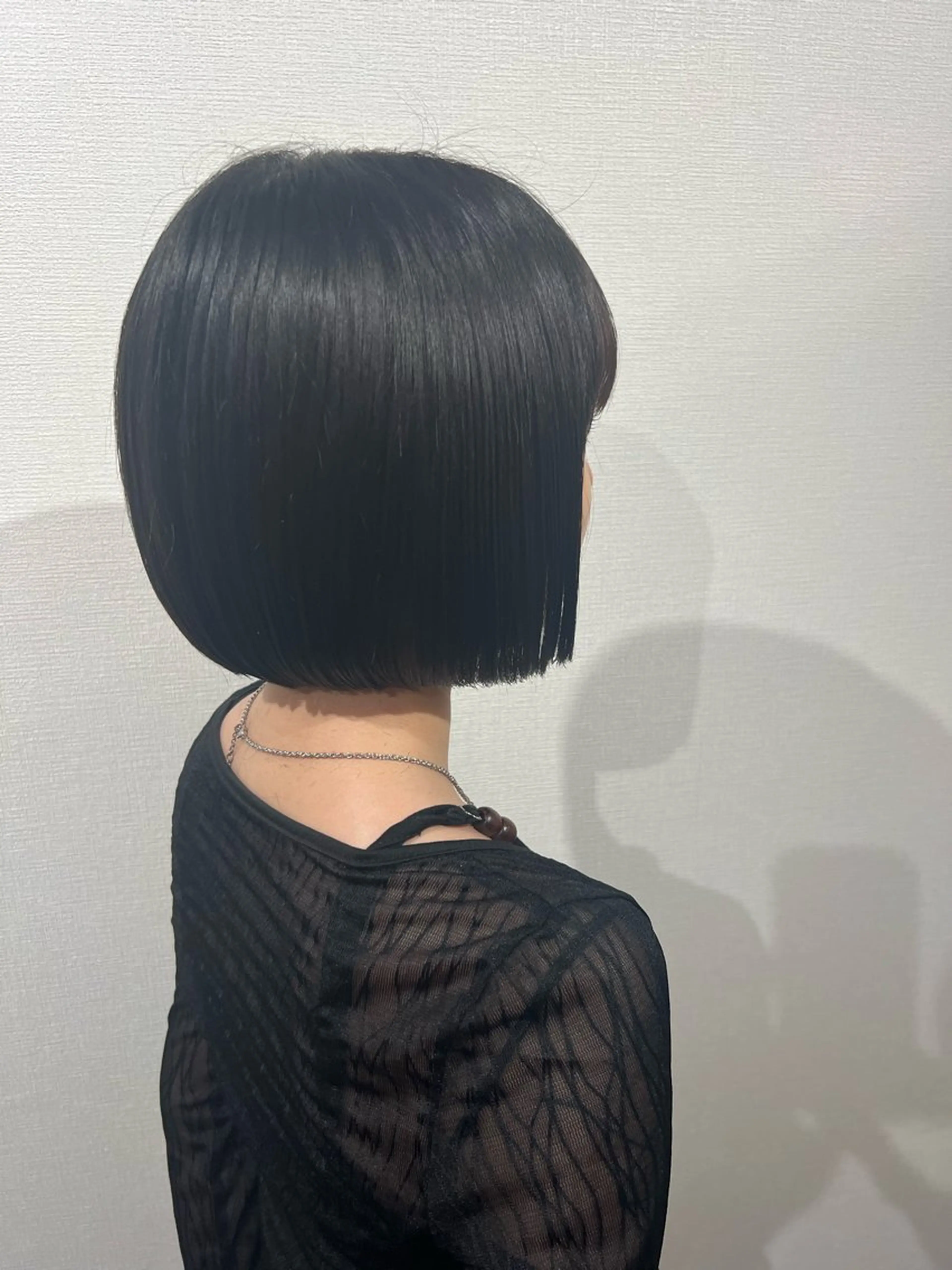 ショート 切っぱなし💇‍♀️ イヤリング🎨龍之介のヘアスタイル