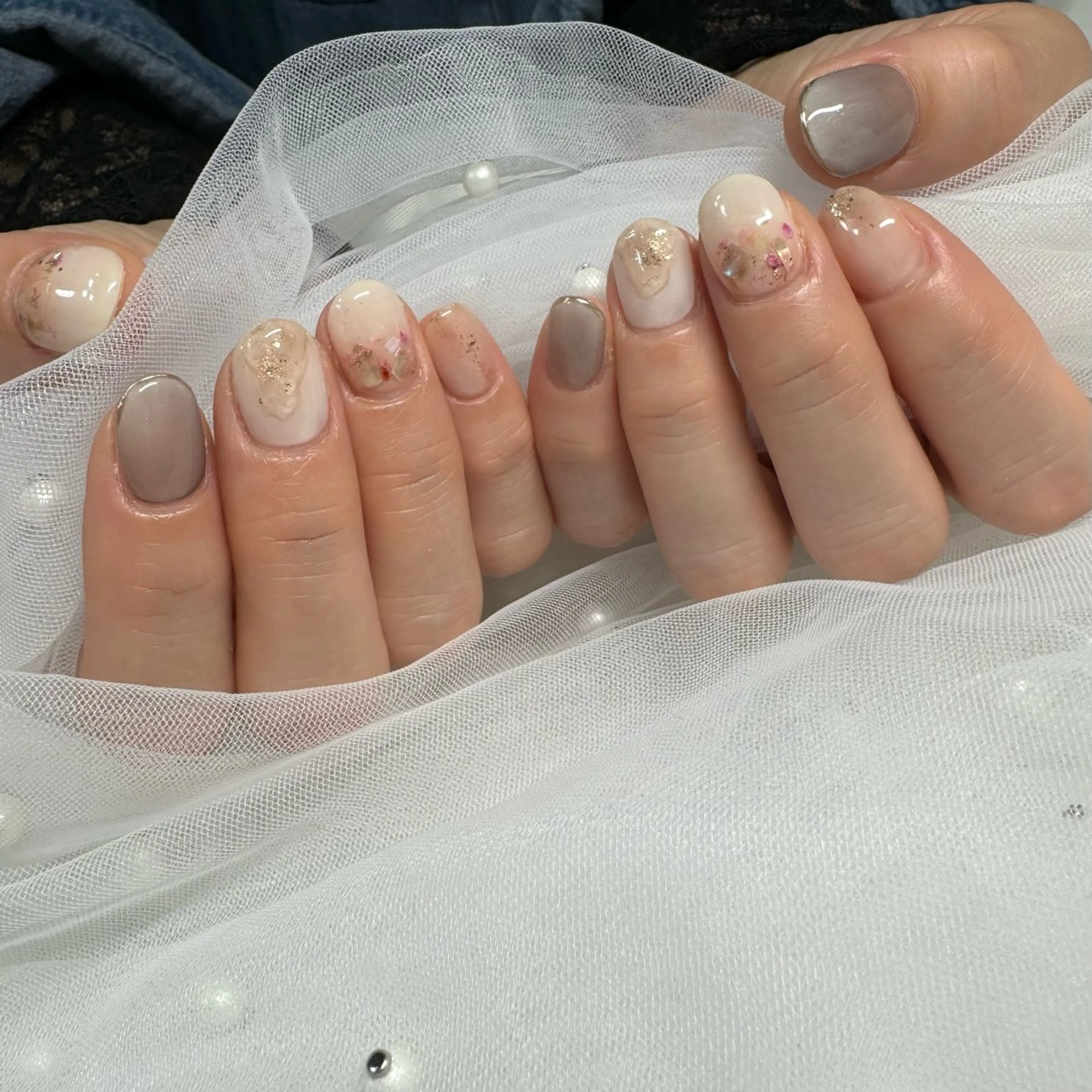 ネイル ジェルネイル 東 千夏のネイルデザイン