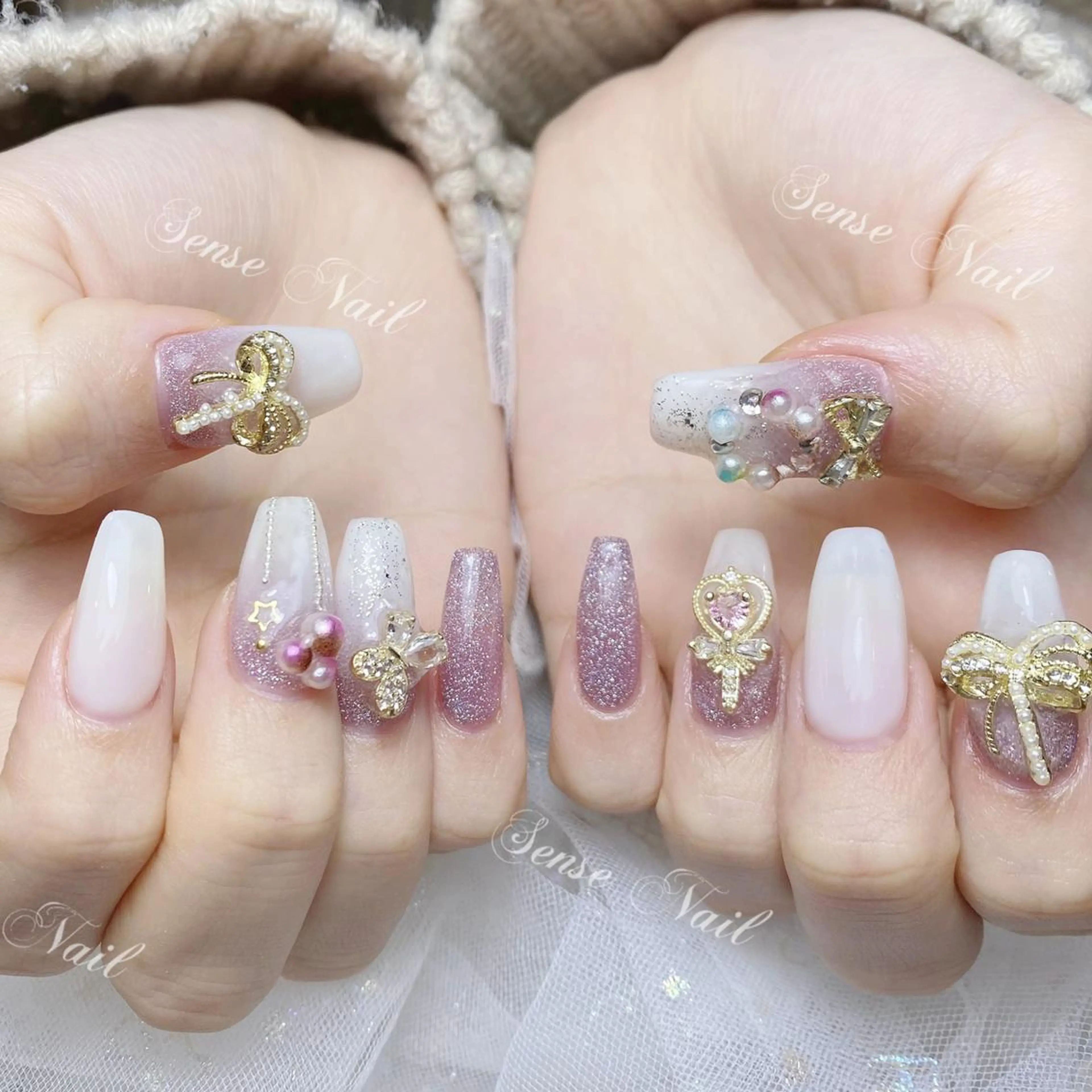 ネイル ハンドネイル 🎀Sense Nail新宿店🎀のネイルデザイン