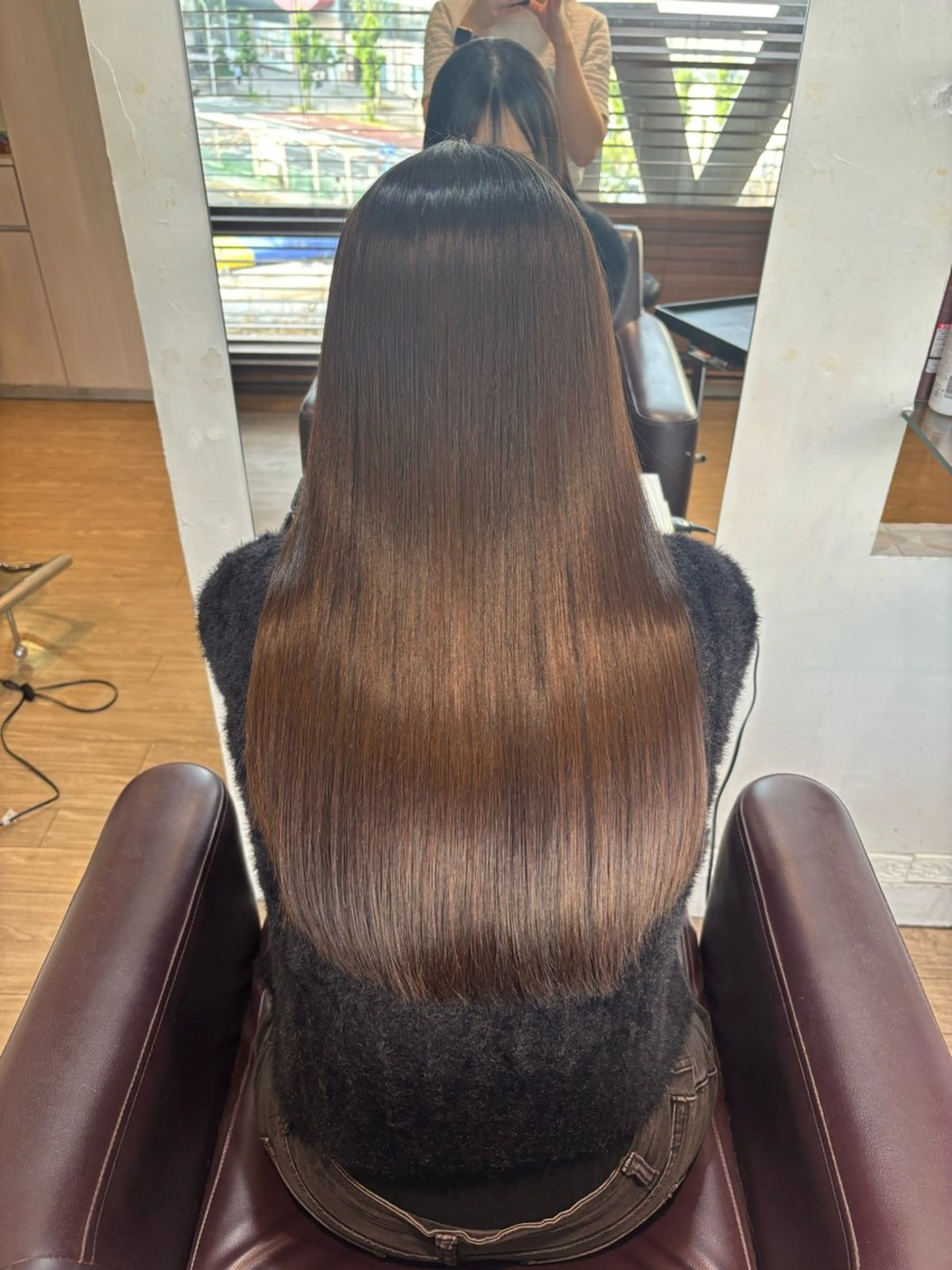 🫧美髪🫧【カット＋プレミアム髪質改善ストレート】の写真