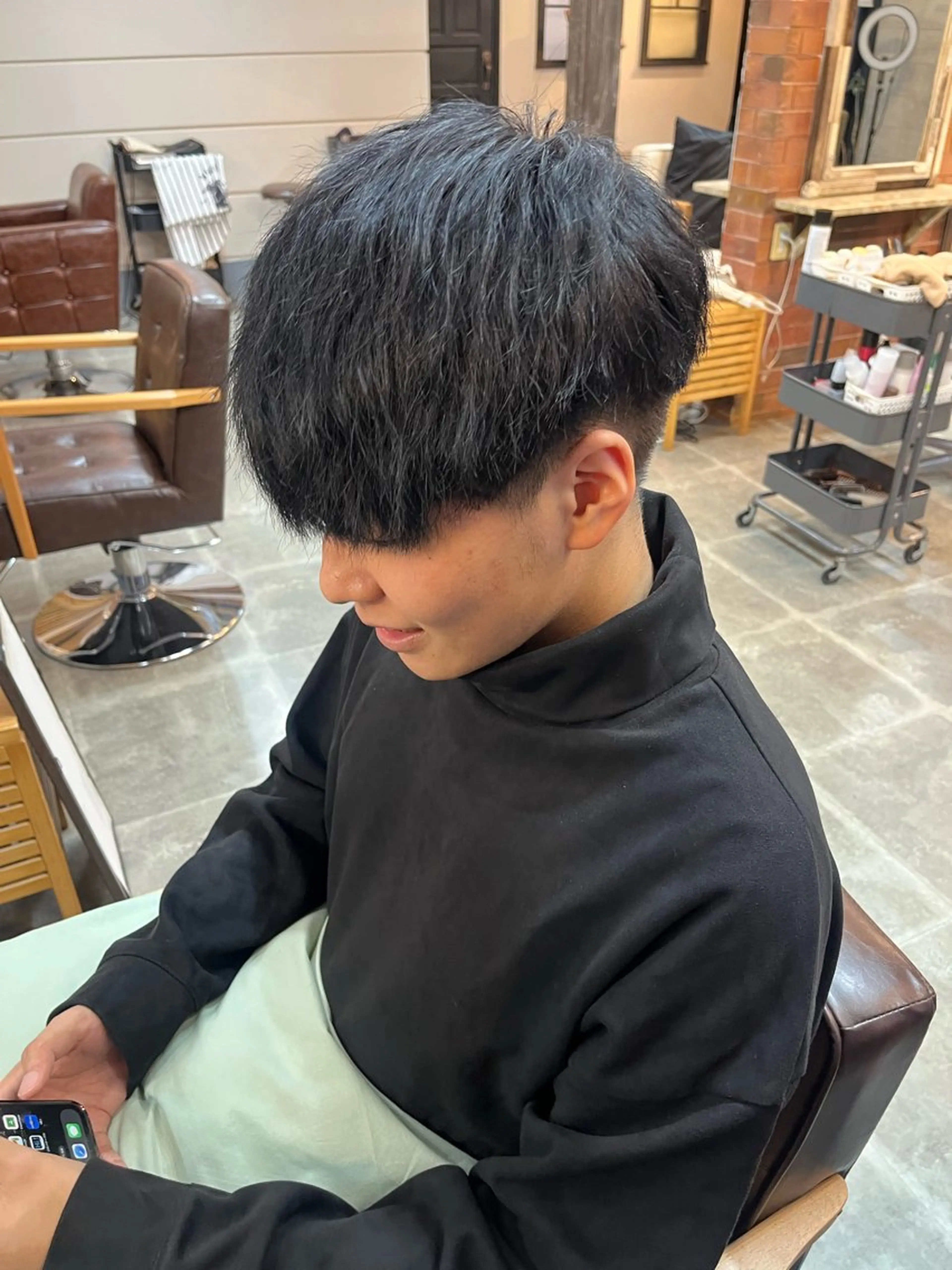 メンズ 柳生 美穂のヘアスタイル