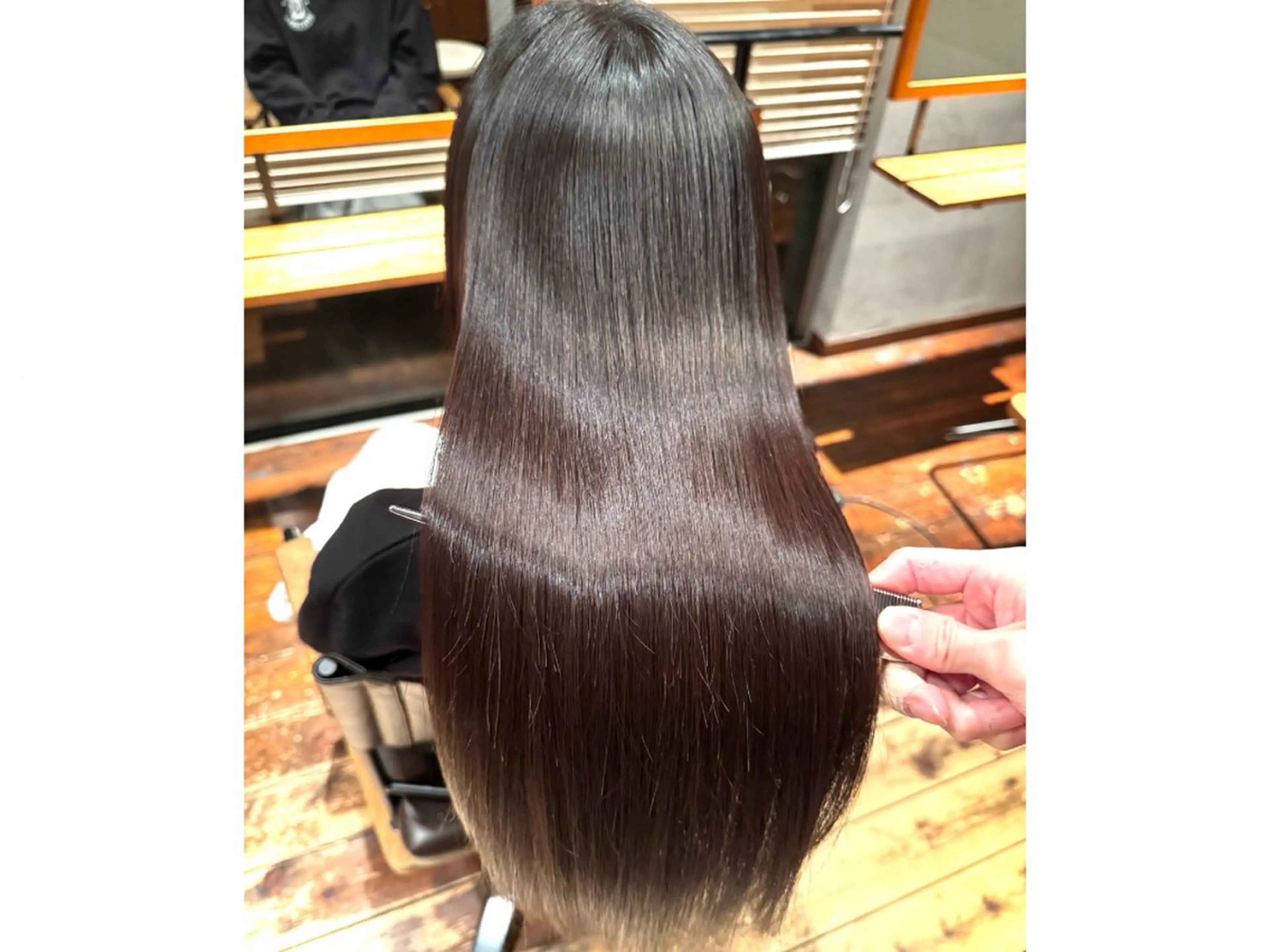 ロング 増田 晟のヘアスタイル