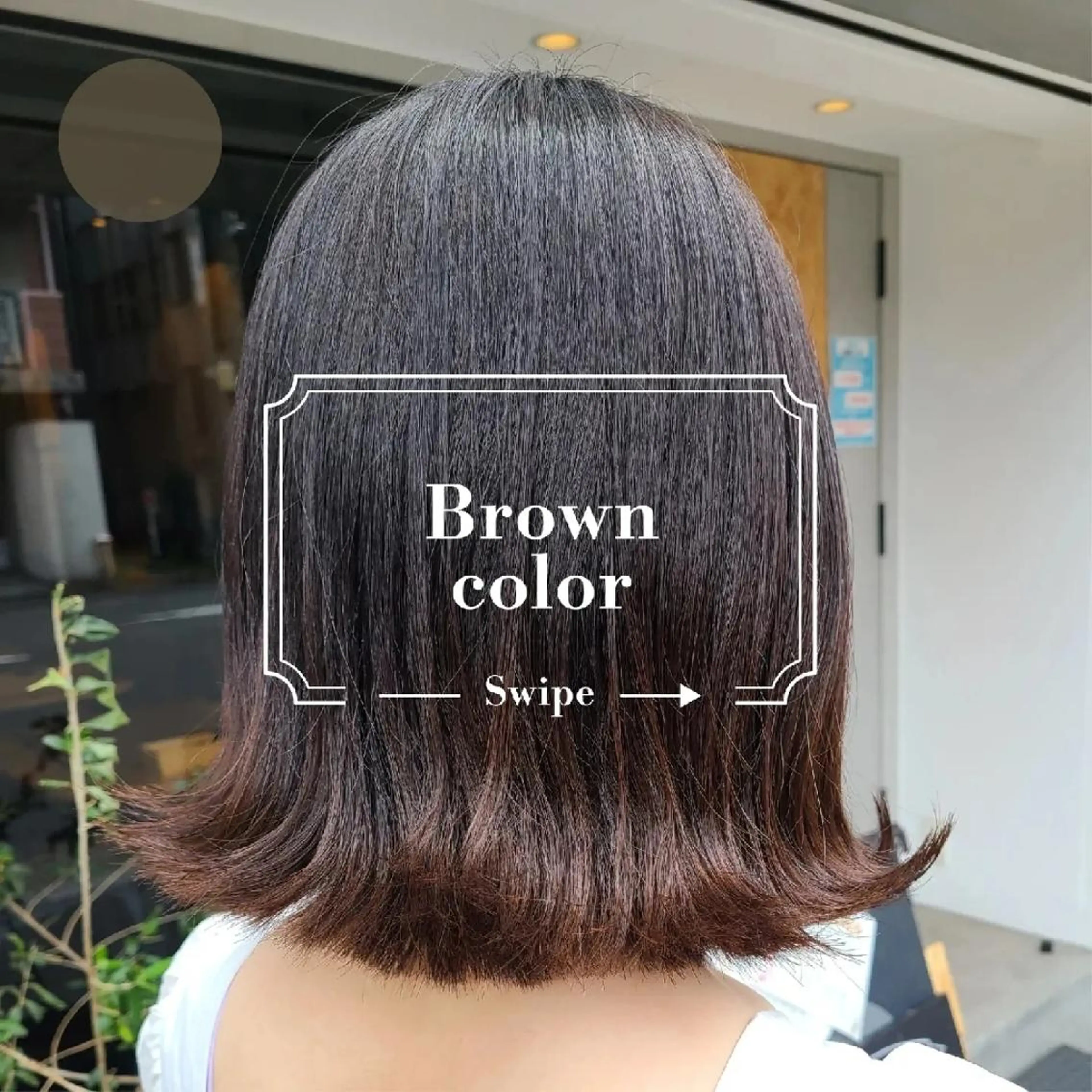 ミディアム カラー ヘアアレンジ ブラウンカラー グラデーションカラー カット ヘアカラー トリートメント terra✂️川嶋 大輔のヘアスタイル