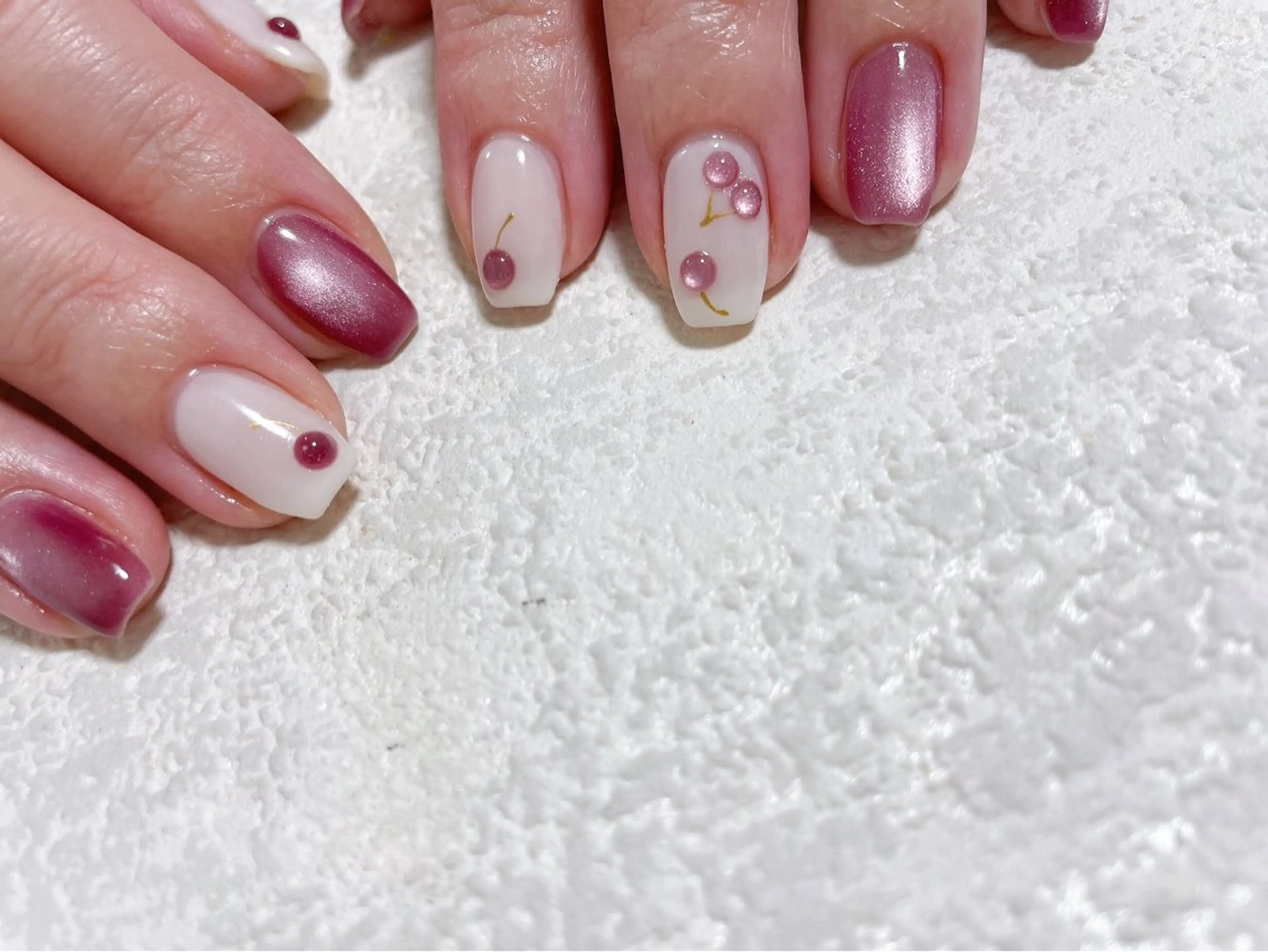 ネイル ジェルネイル メンズネイル パラジェル 春ネイル ワンホンネイル ハンドネイル kikinail 溝の口のネイルデザイン