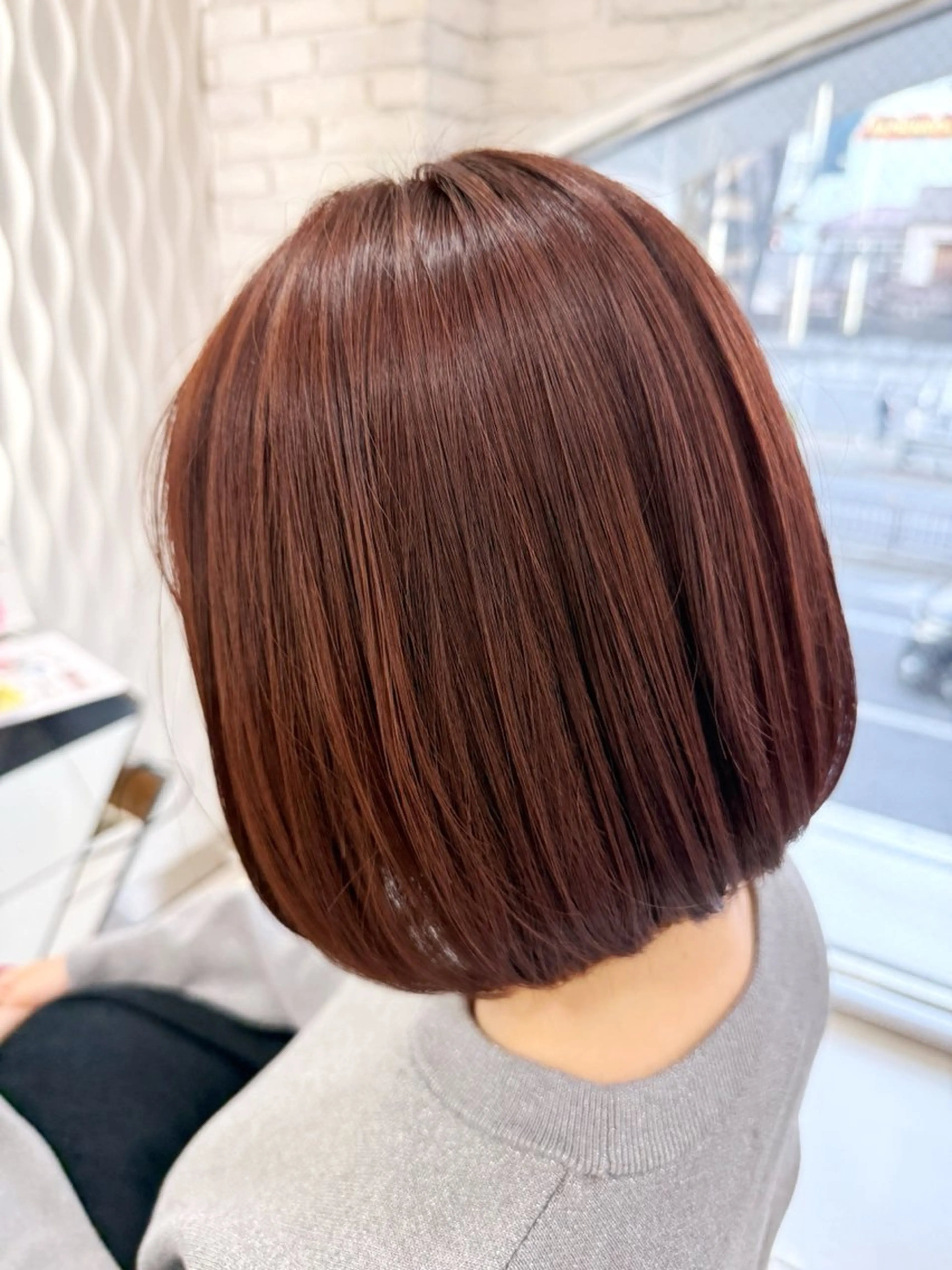 ショート カット ヘアカラー 髪質改善/レイヤー/ 小顔/デザインのヘアスタイル