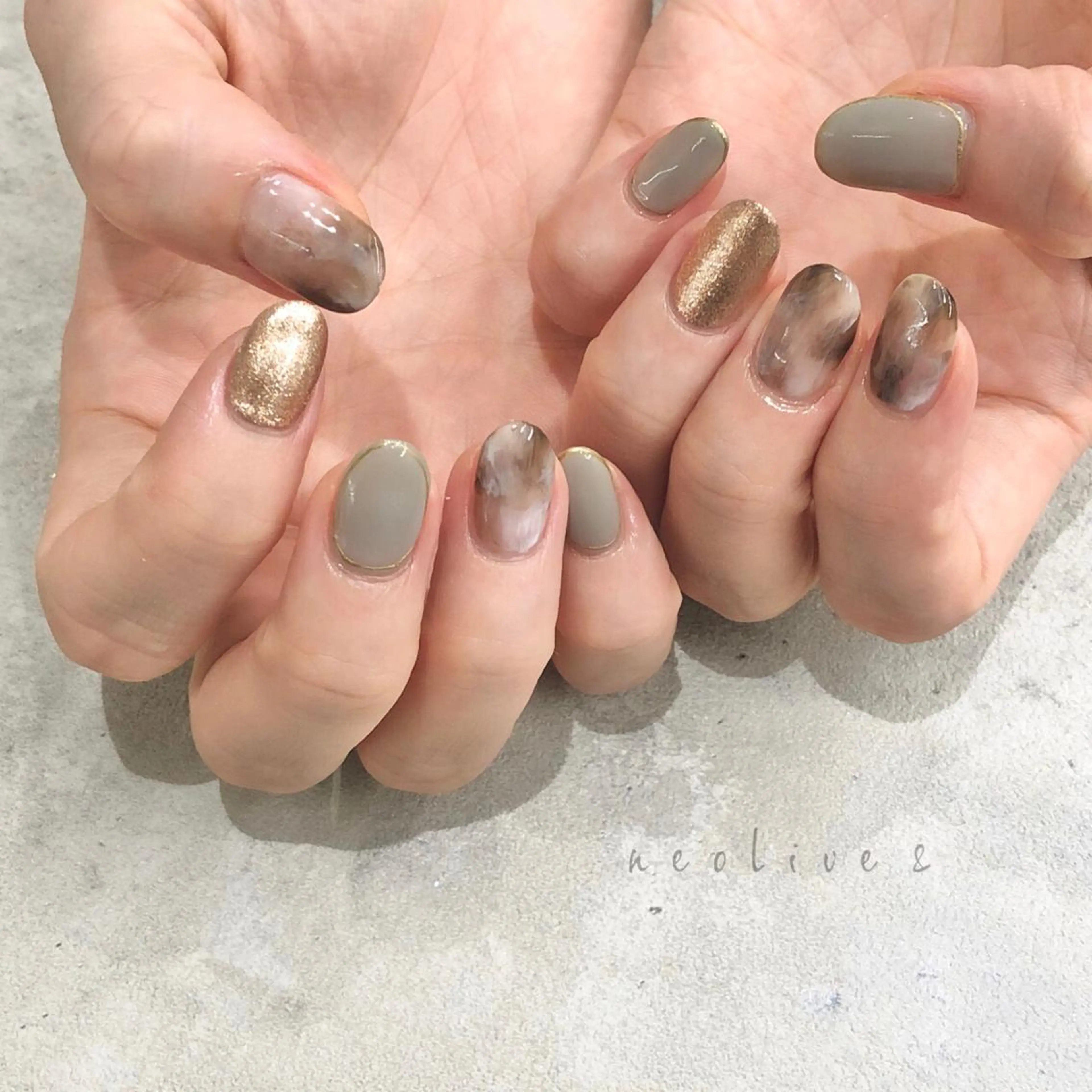 ネイル アートネイル Yuriko Omi パラジェル/渋谷のネイルデザイン