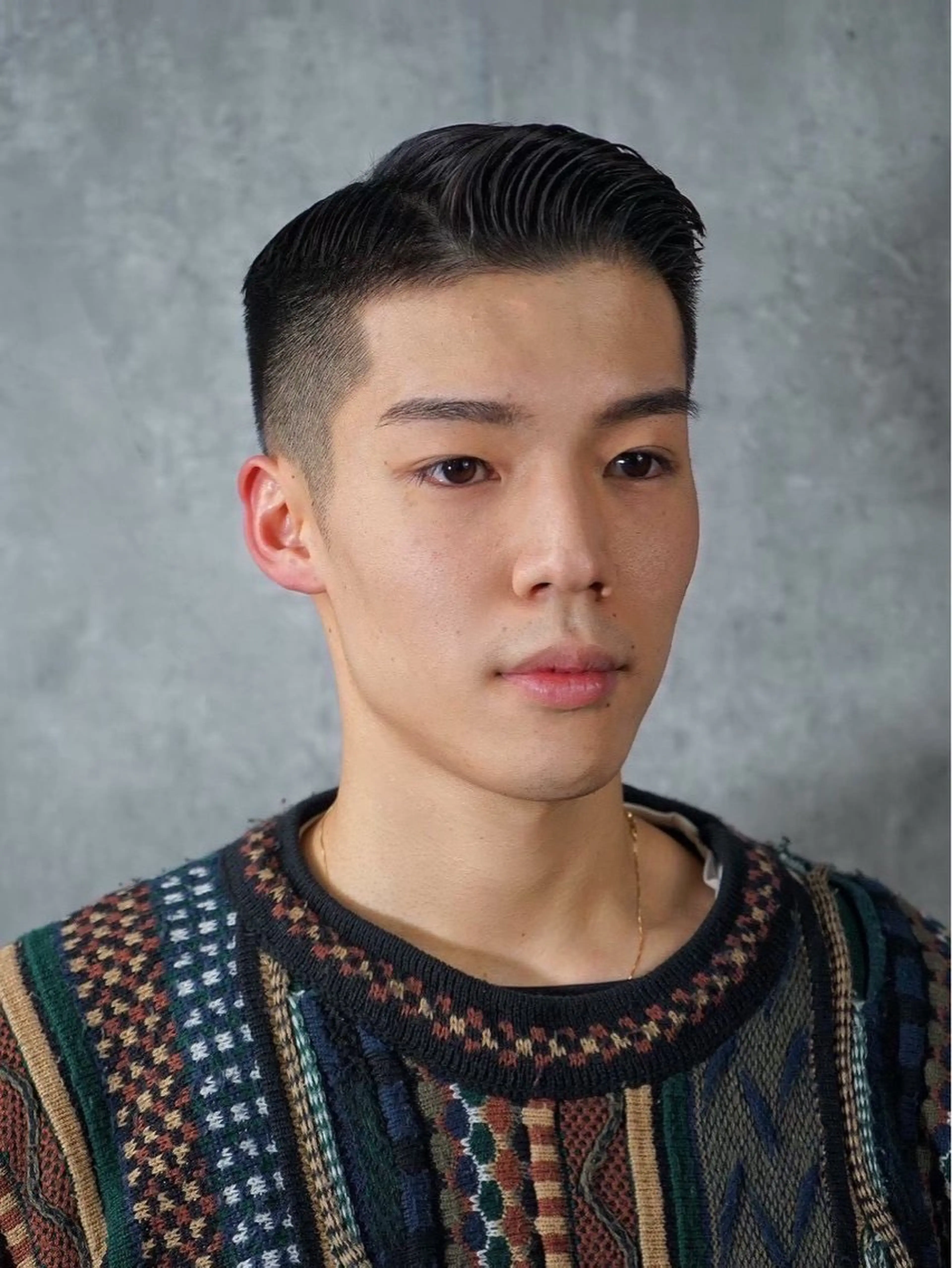 ショート アサノ ソウタのヘアスタイル