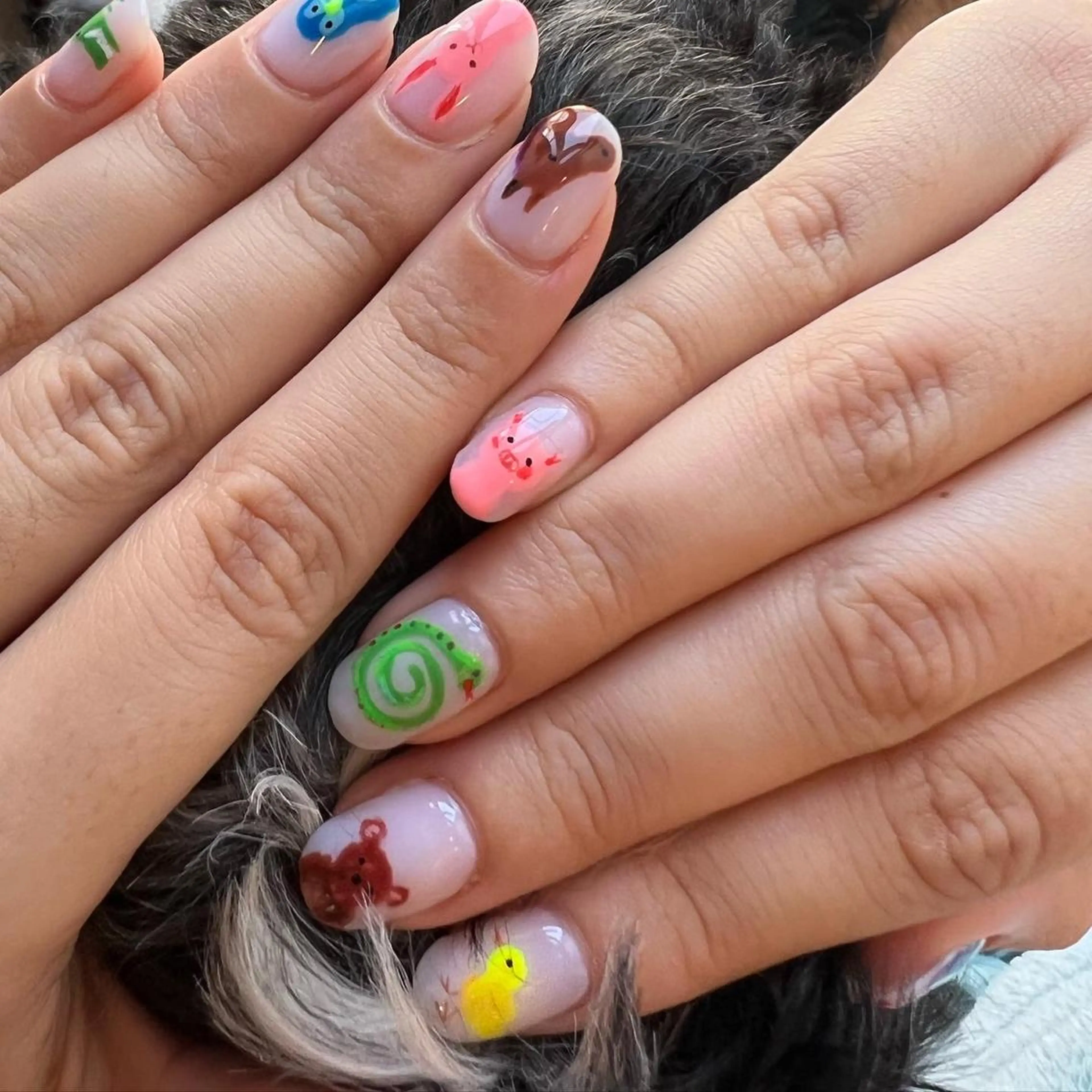 ネイル 種爪 たねつめのネイルデザイン