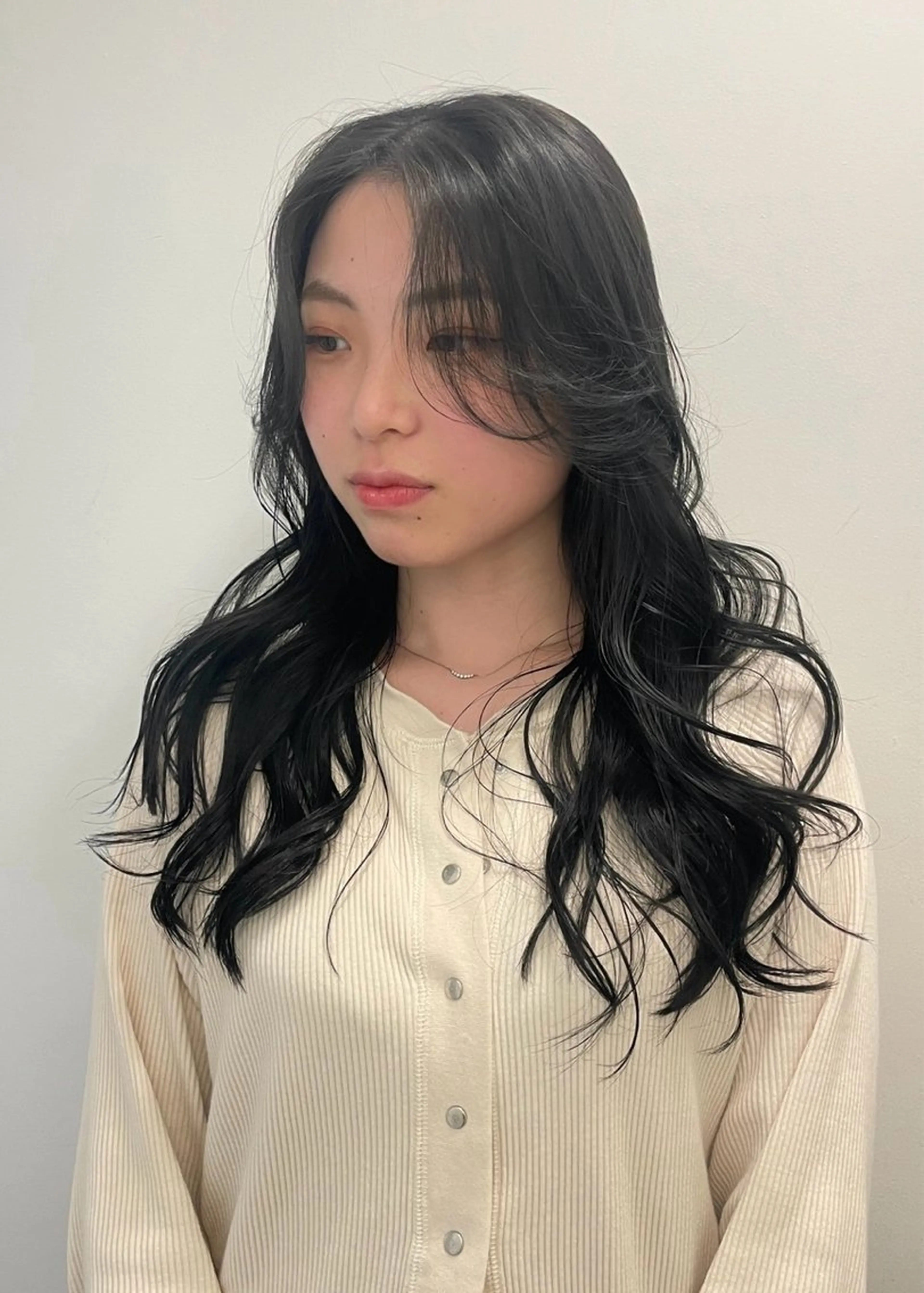 ロング 🎨透明感カラー/ ハイライト/近藤怜那のヘアスタイル