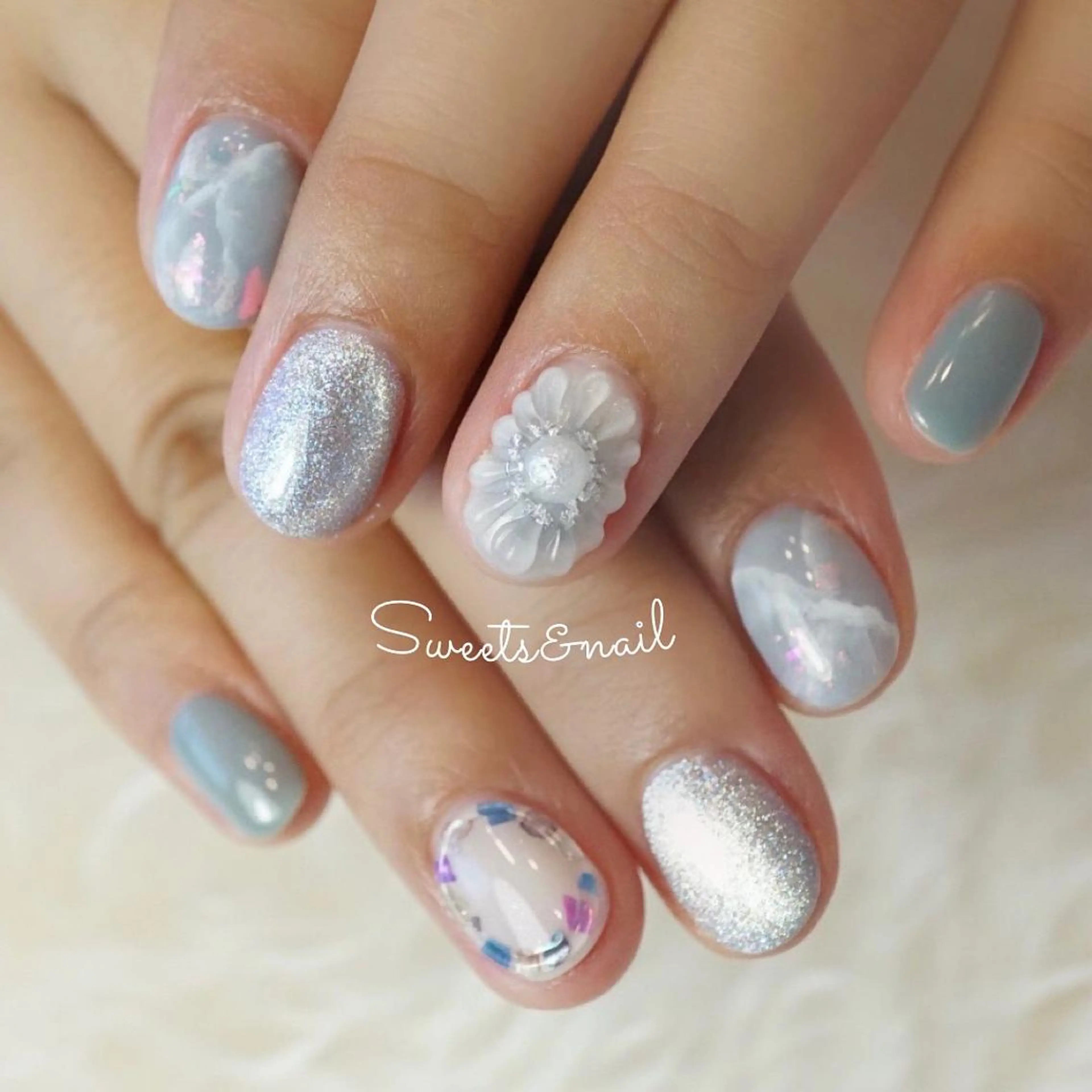 ネイル フラワーネイル Sweets＆ nail みなこのネイルデザイン