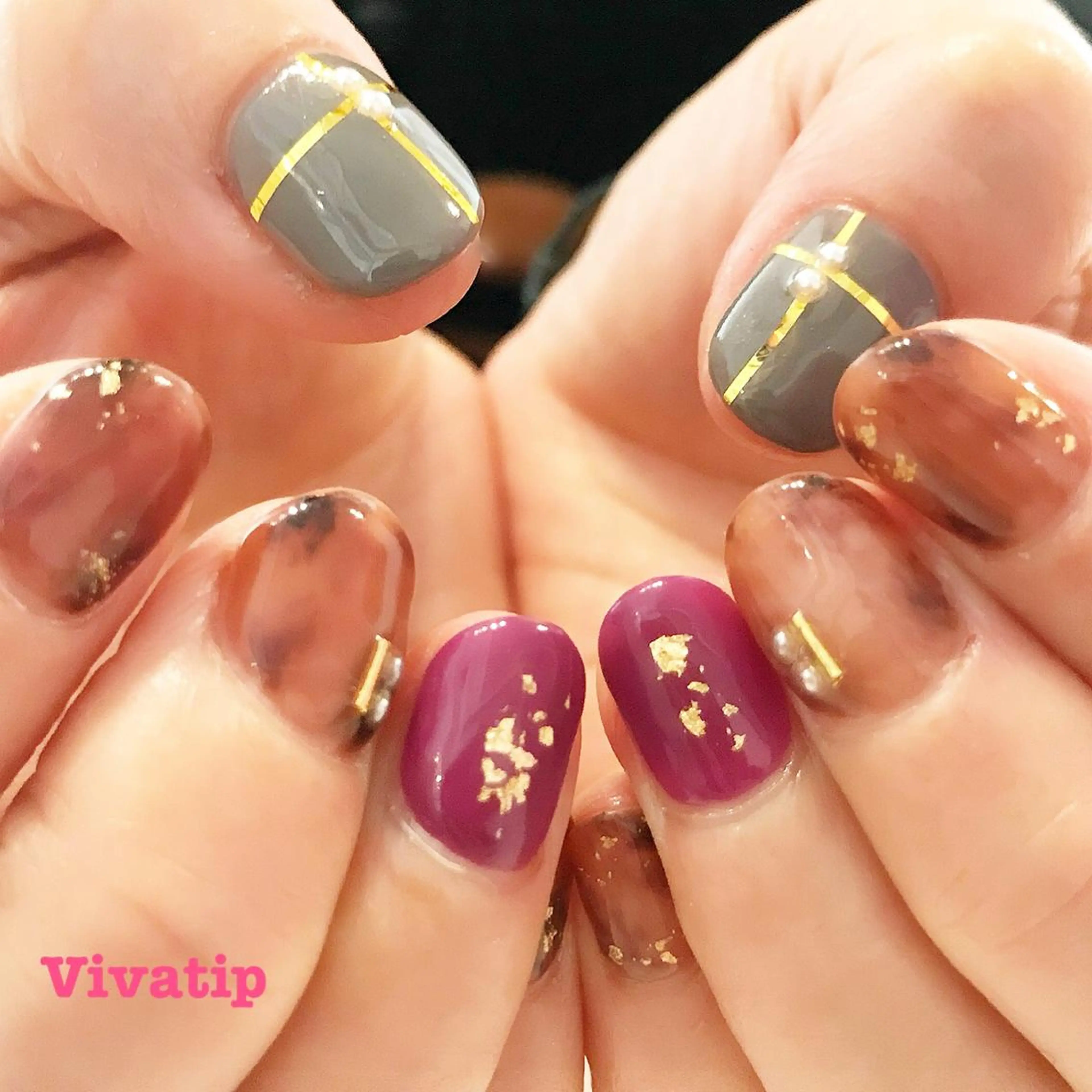 ネイル Viva!tip ビバティップネイルのネイルデザイン