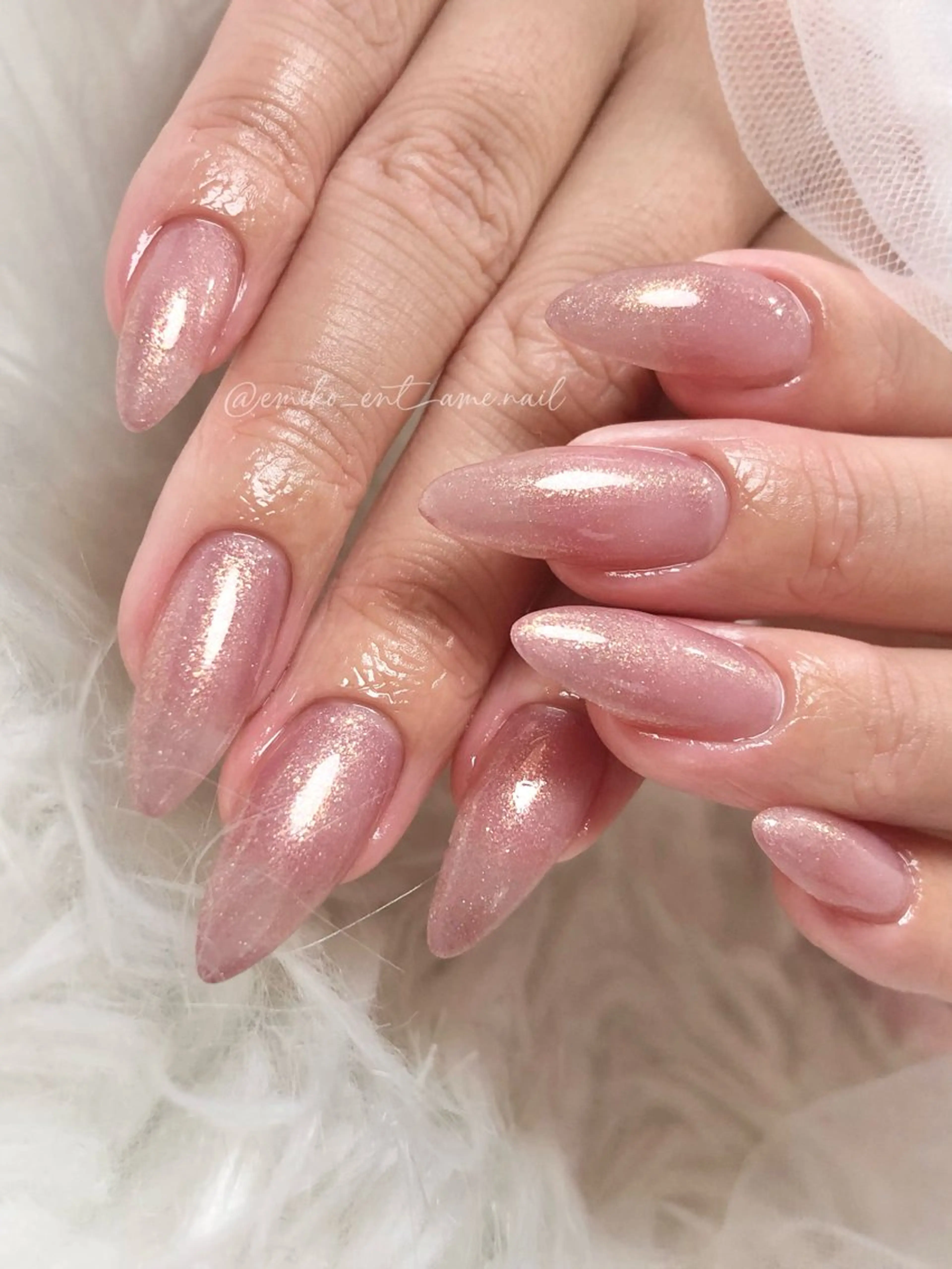 ネイル ワンカラーネイル シンプルネイル EMIKOのネイルデザイン