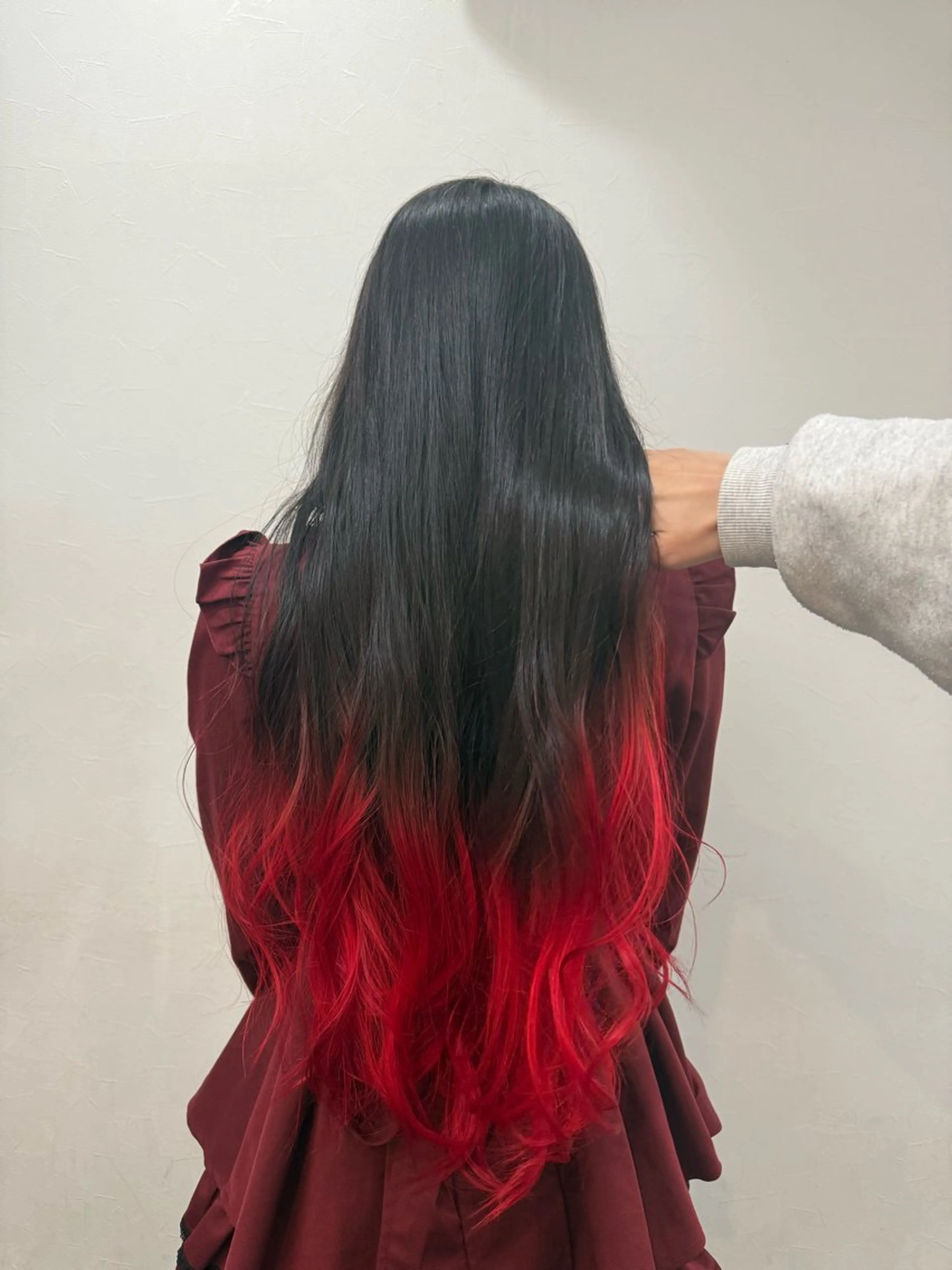 ロング カラー グラデーションカラー ヘアカラー ティセラ💖 カットモデル募集中のヘアスタイル