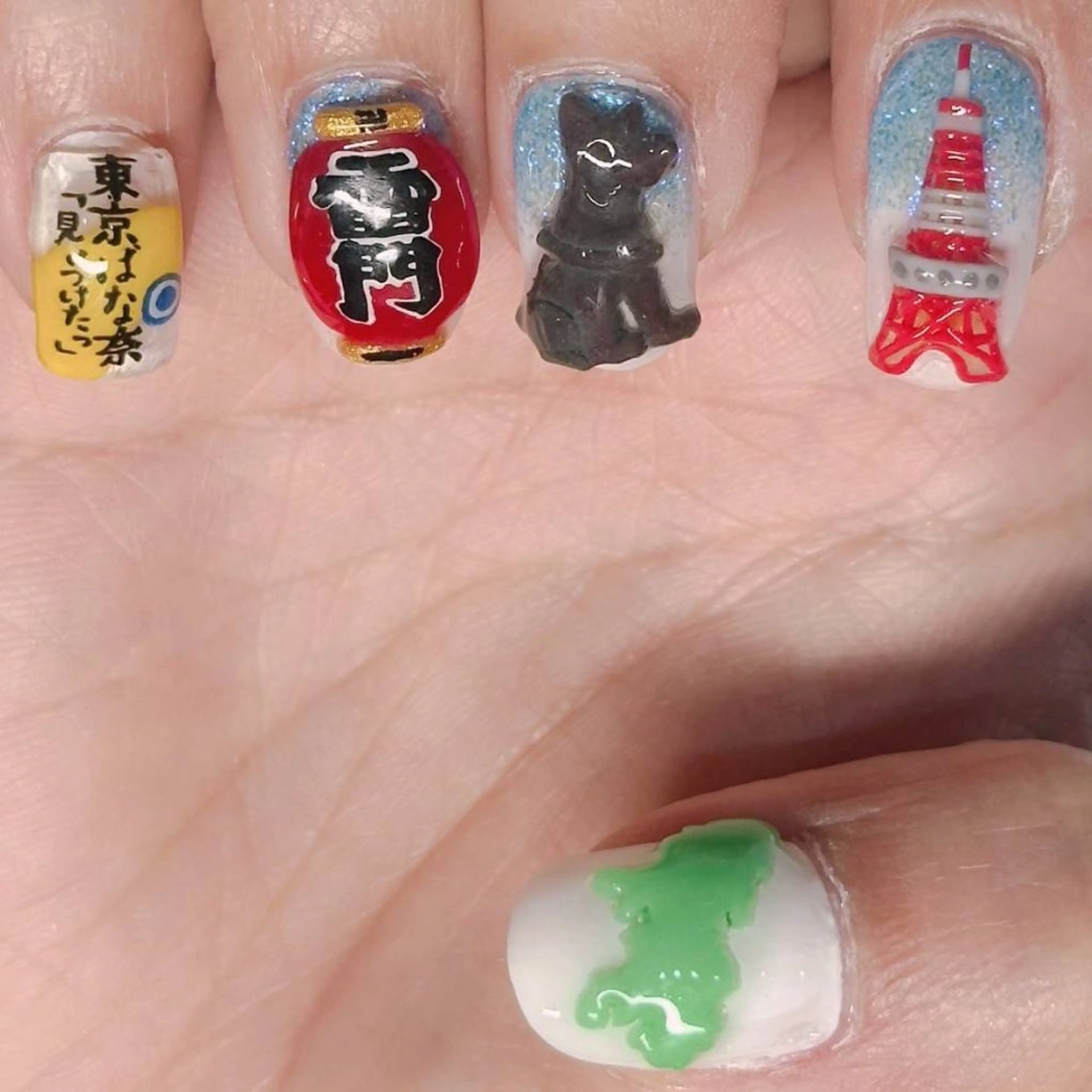 ネイル アートネイル ワンカラーネイル ホワイト ハンドネイル よしだ ひろきのネイルデザイン