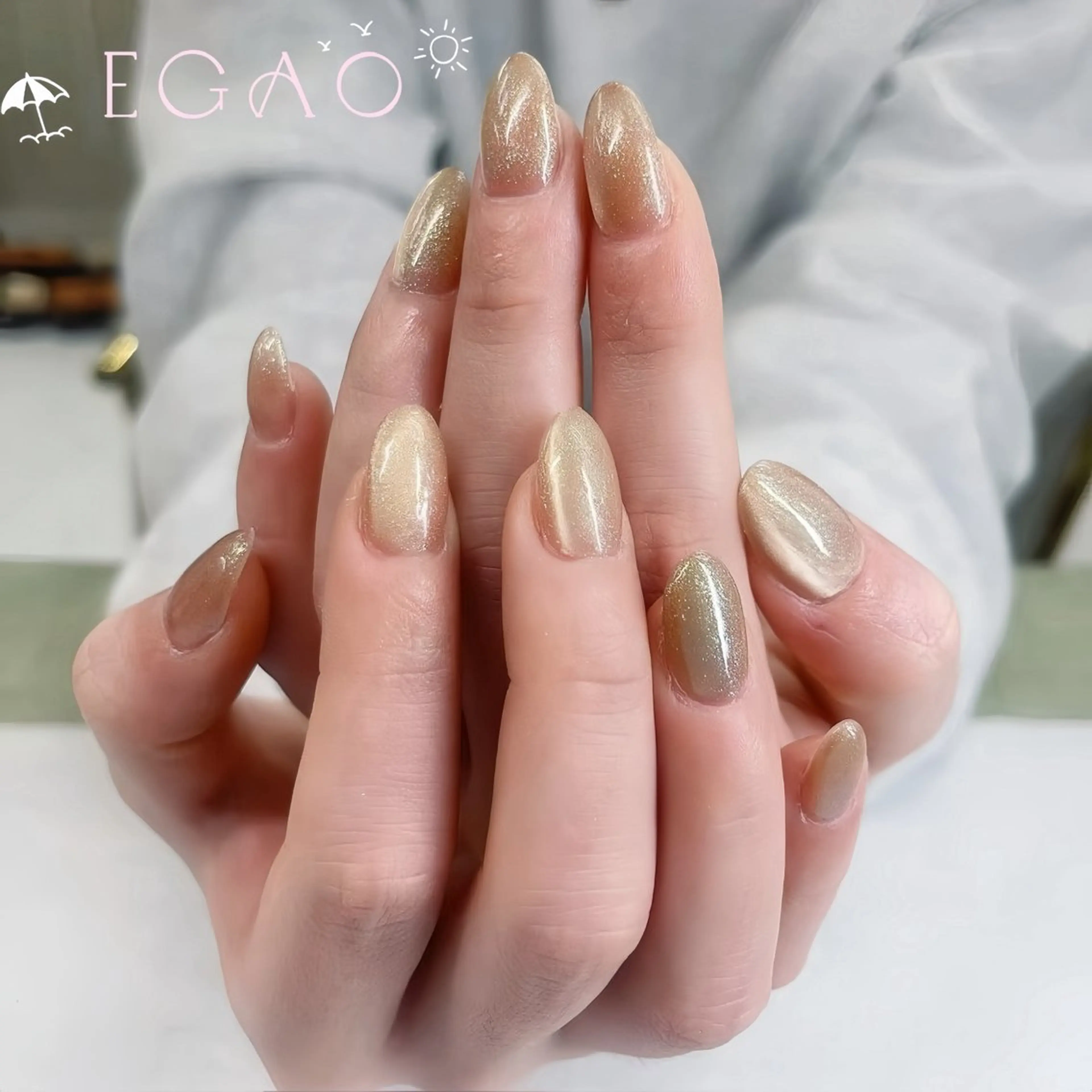 ネイル アートネイル フットネイル フレンチネイル ジェルネイル グラデーション ハンドネイル Egao Nail錦糸町店のネイルデザイン