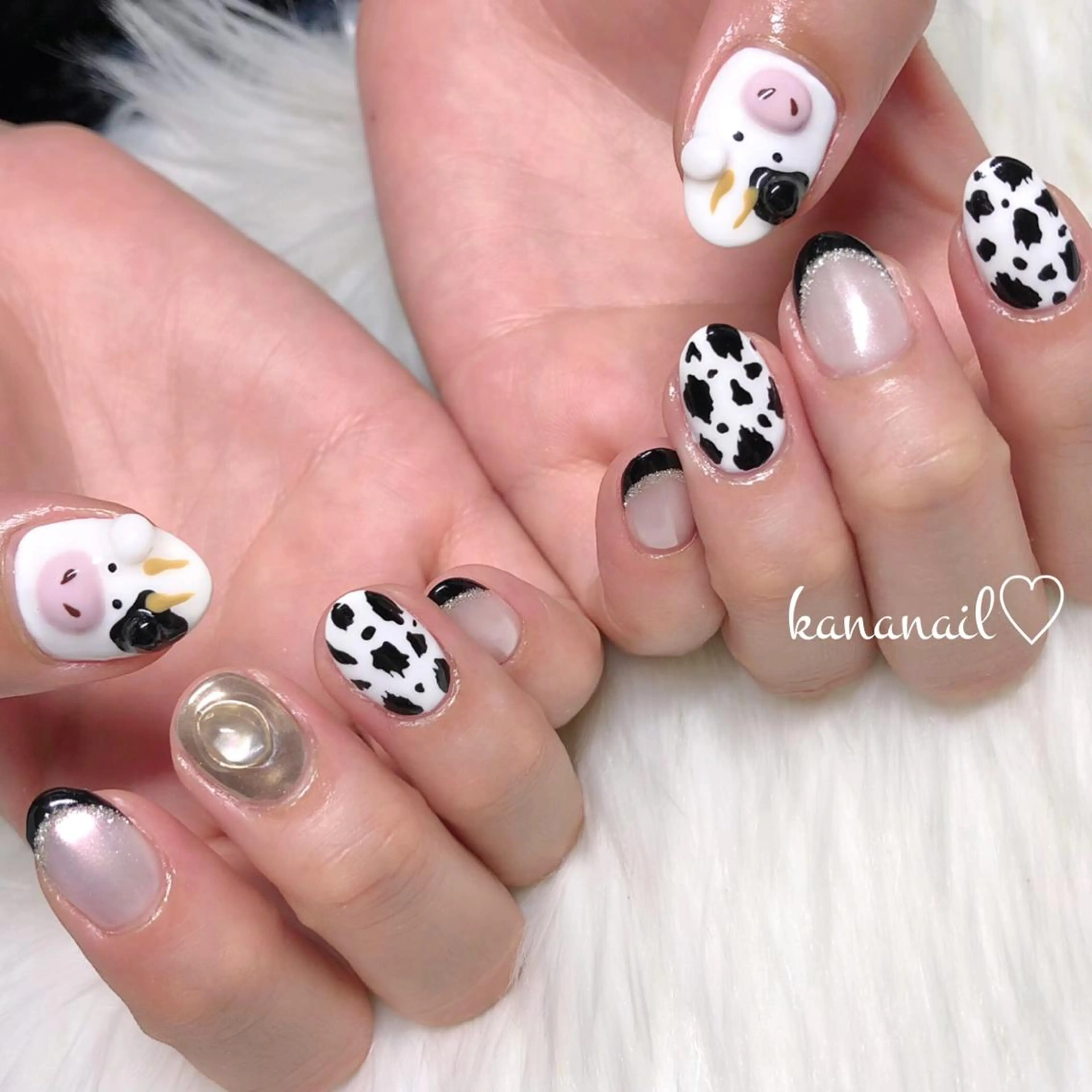 ネイル ミディアムネイル kananail ♡のネイルデザイン