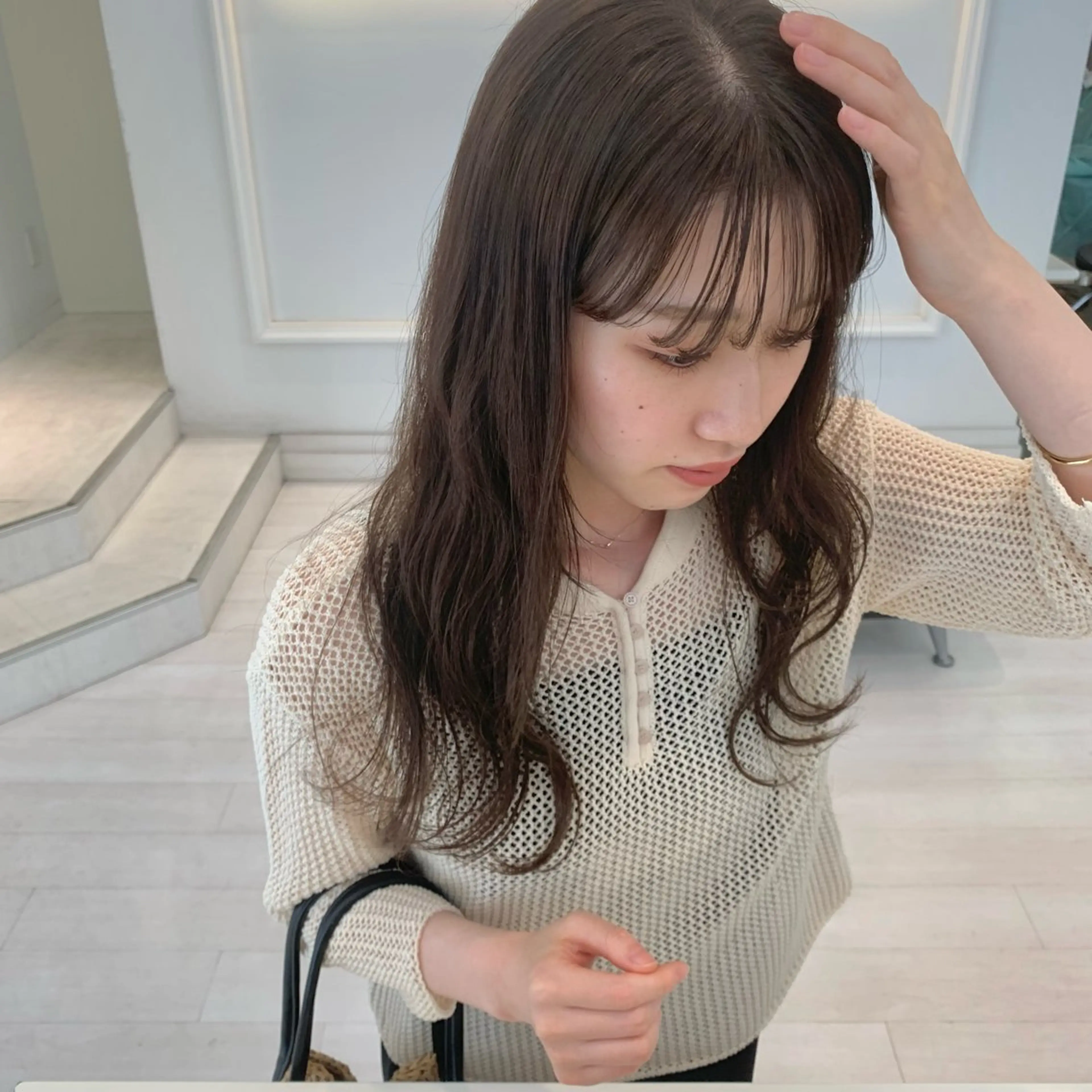 ロング カラー ParveMix / 横谷 日菜子 ❤︎のヘアスタイル