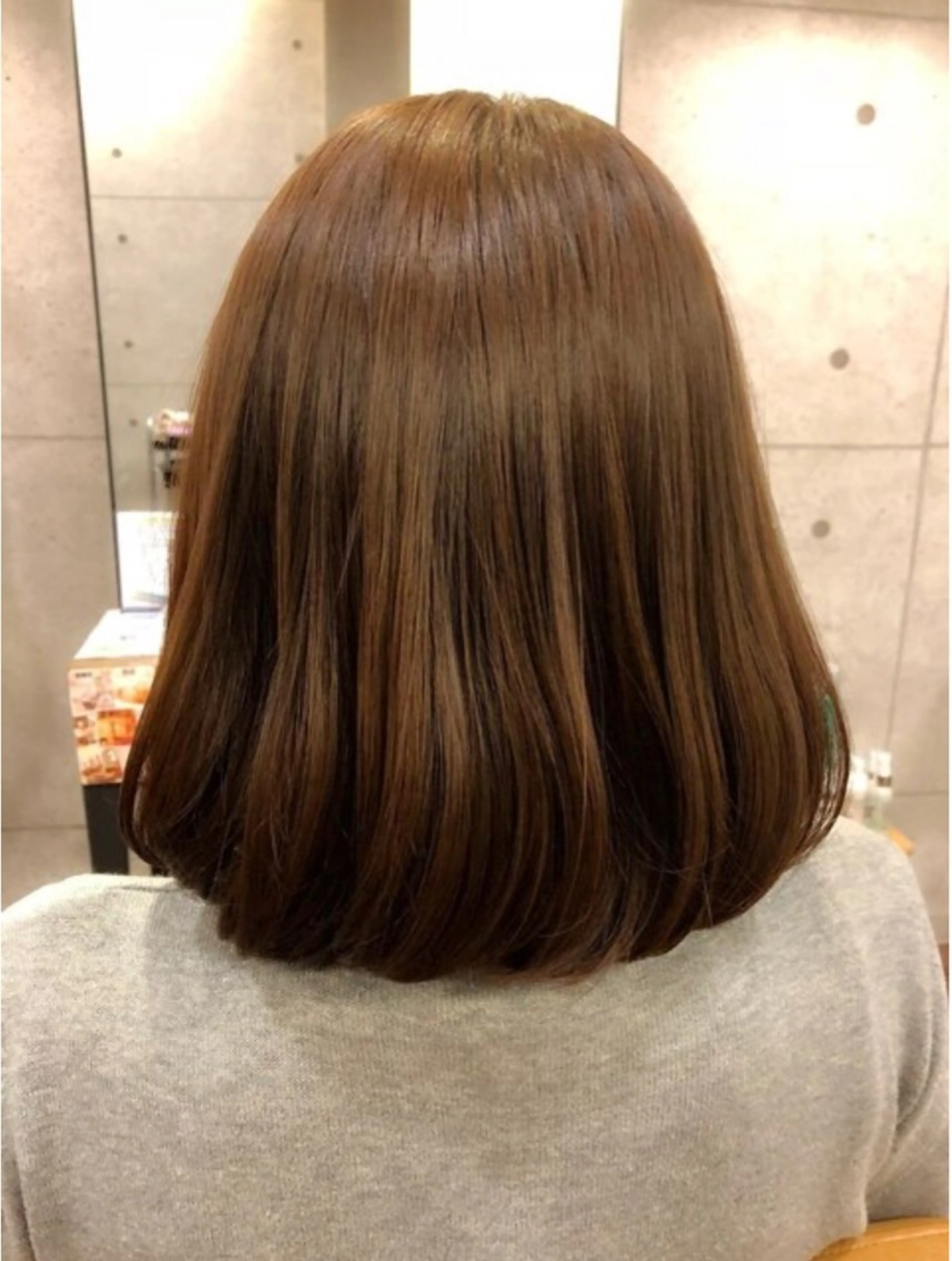 セミロング mio .mu-se 藤ヶ丘のヘアスタイル