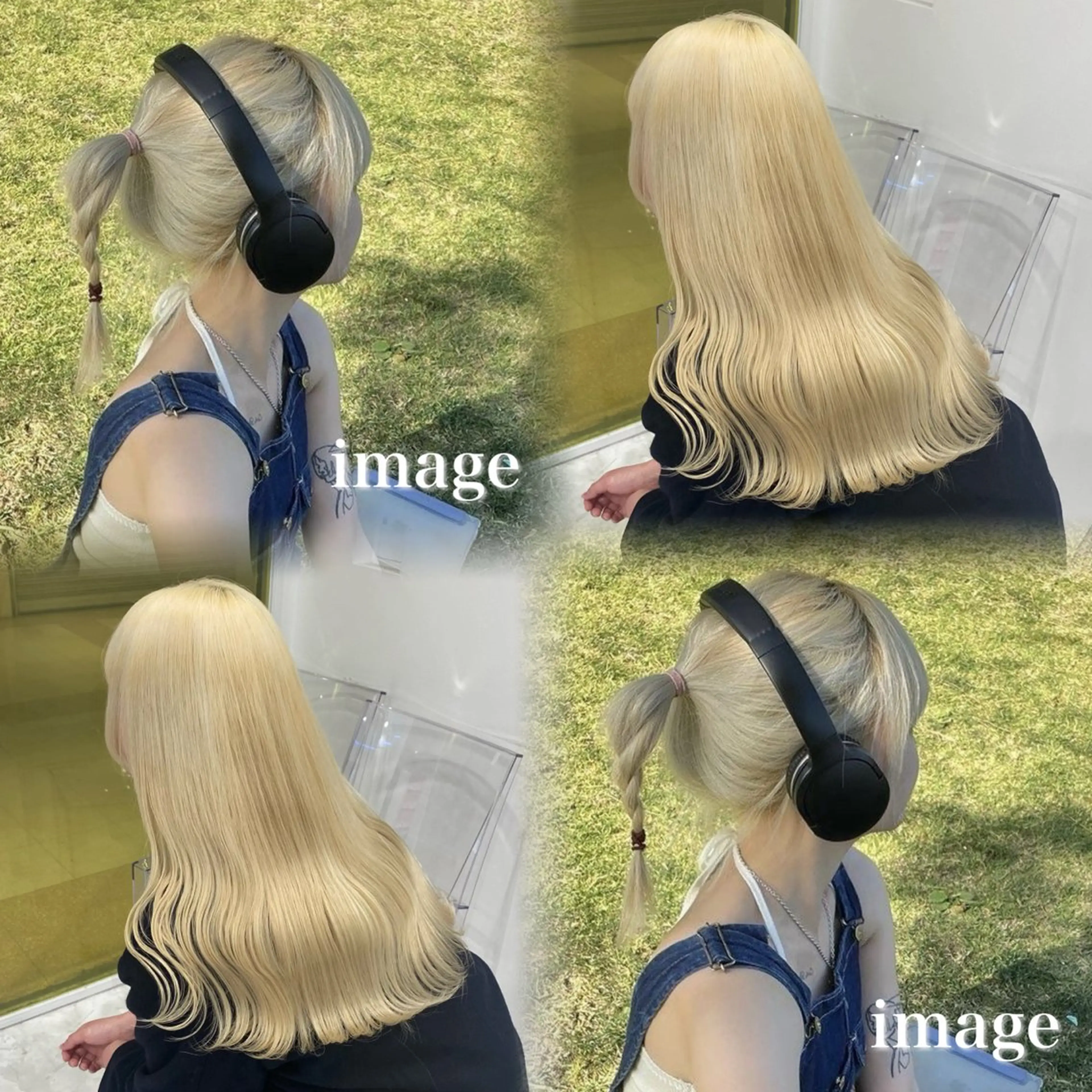 ロング カラー ヘアアレンジ トレンドモテカラー 🩷色落ちまで可愛くのヘアスタイル