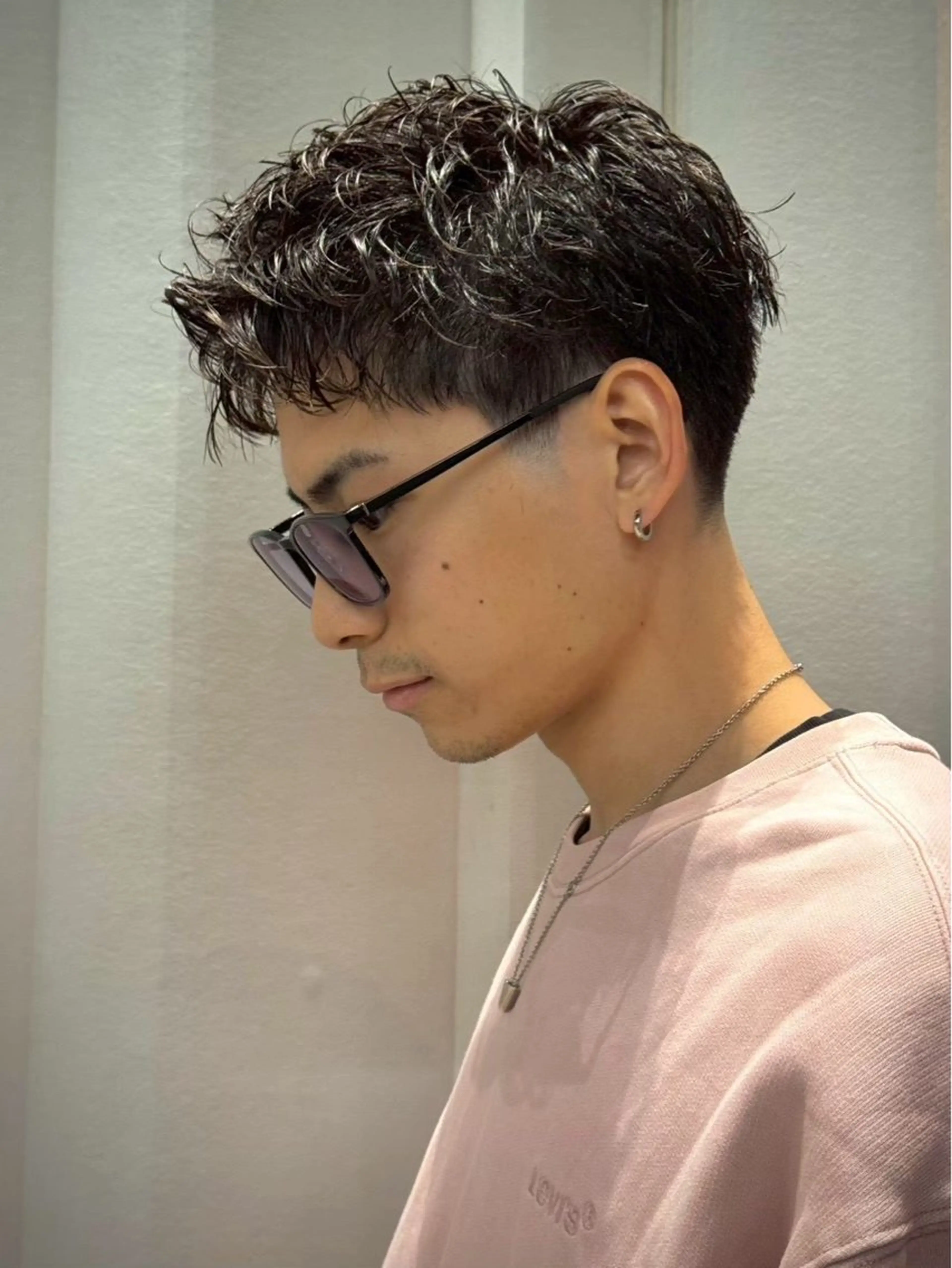 パーマ メンズ 大村 昂平のヘアスタイル