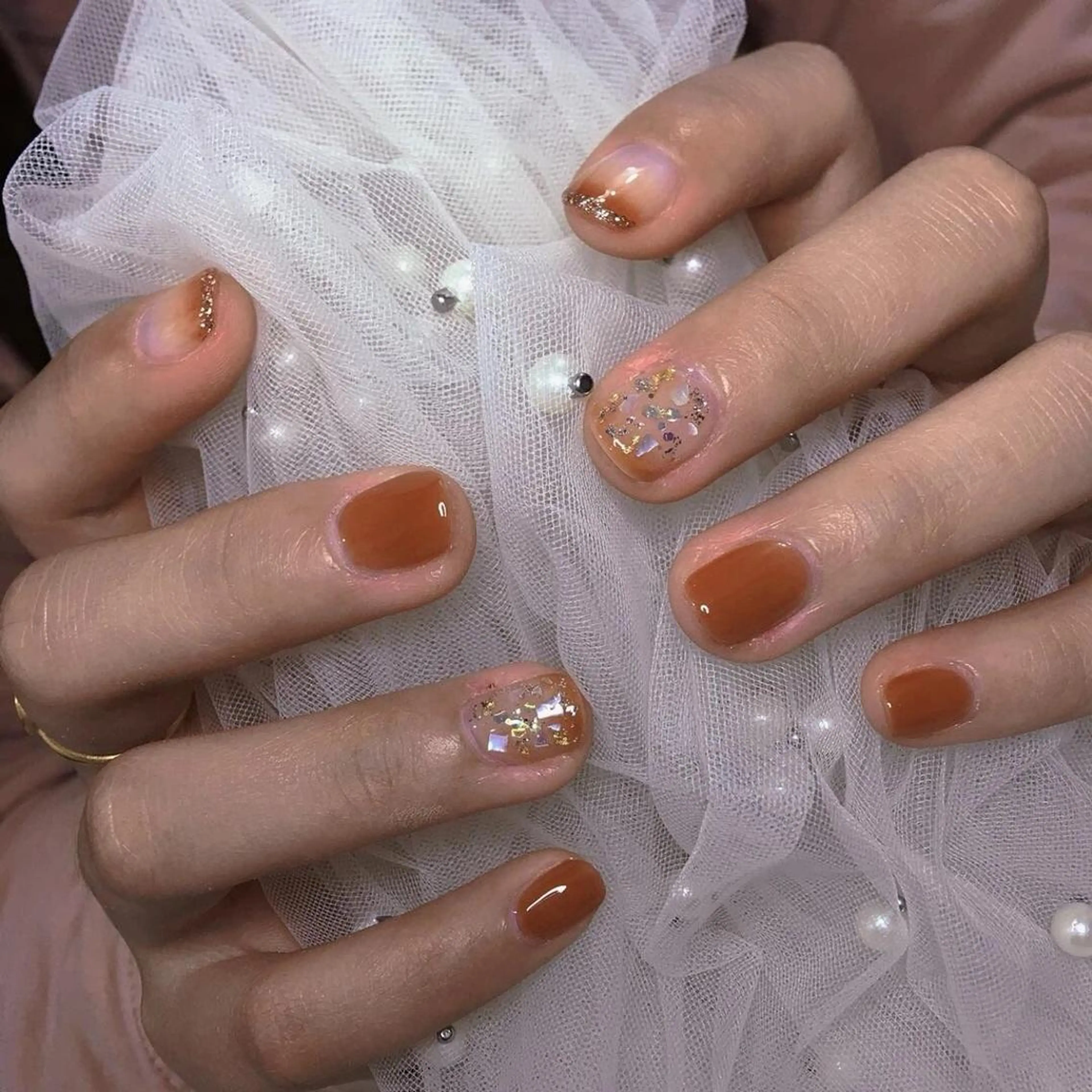 ネイル 🦋ネイルサロン ブラン🌈ゆりのネイルデザイン